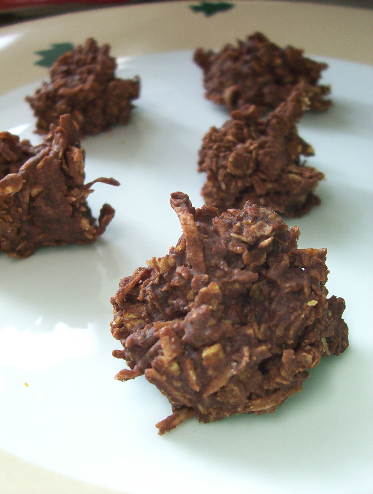 NO BAKE CHOCOLATE COOKIES