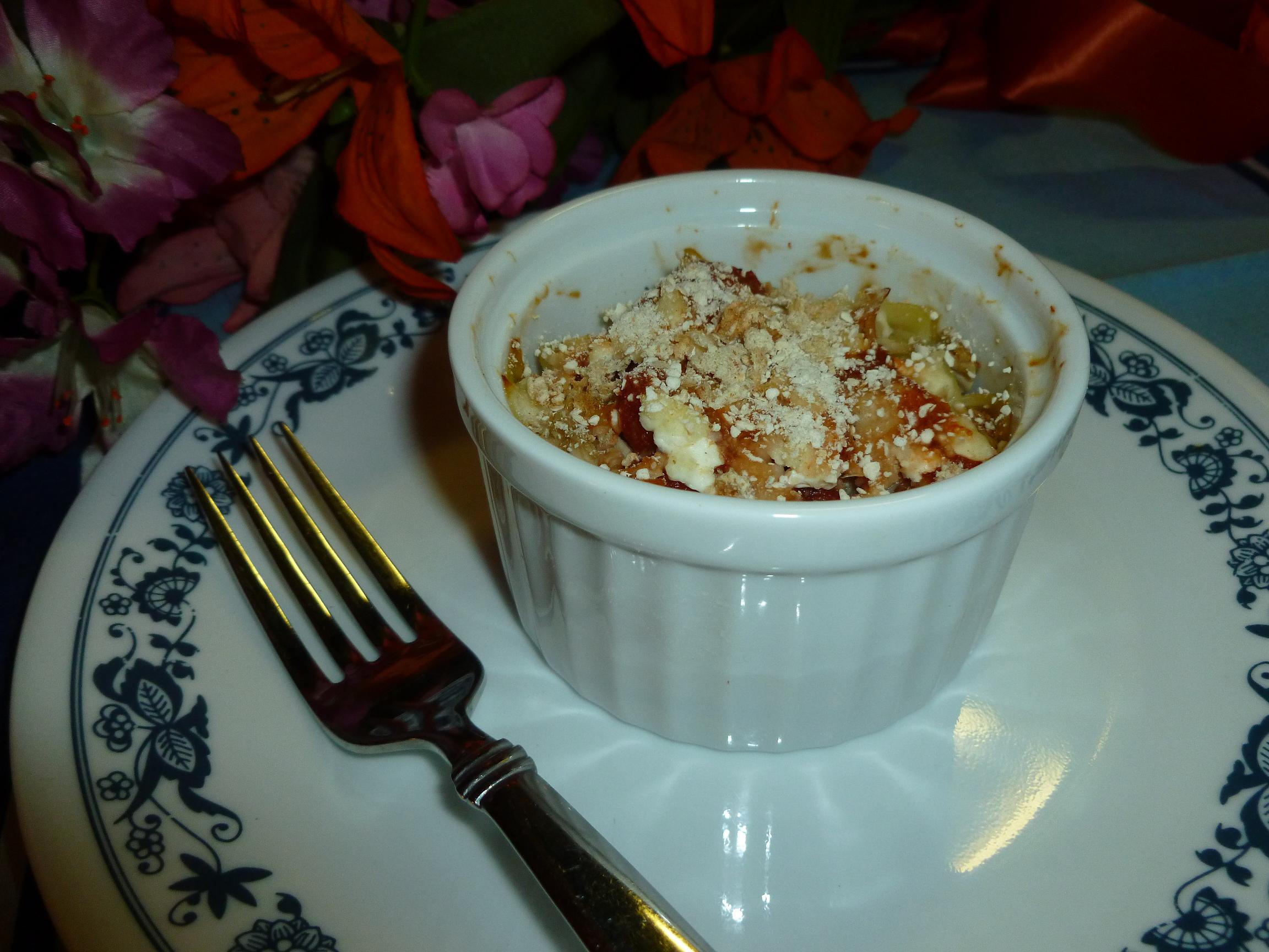 BUFFALO CHICKEN AND NOODLE RAMEKINS #RSC