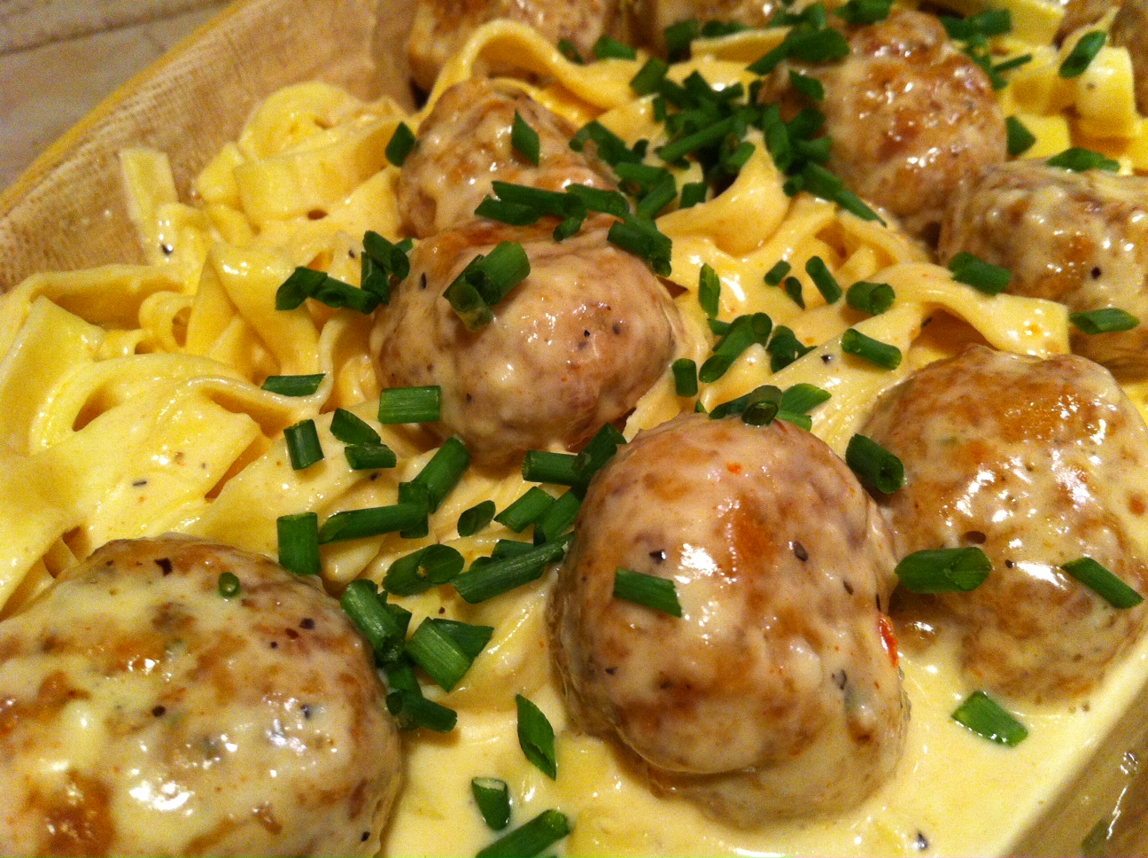 KICKIN' RANCH PASTA WITH MEATBALLS #RSC