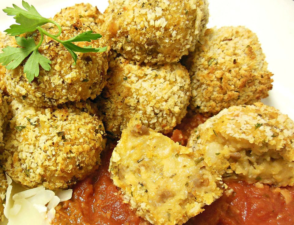 CHEESY POTATO & ITALIAN SAUSAGE BALLS #5FIX