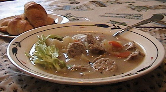 POTATO SAUSAGE SOUP