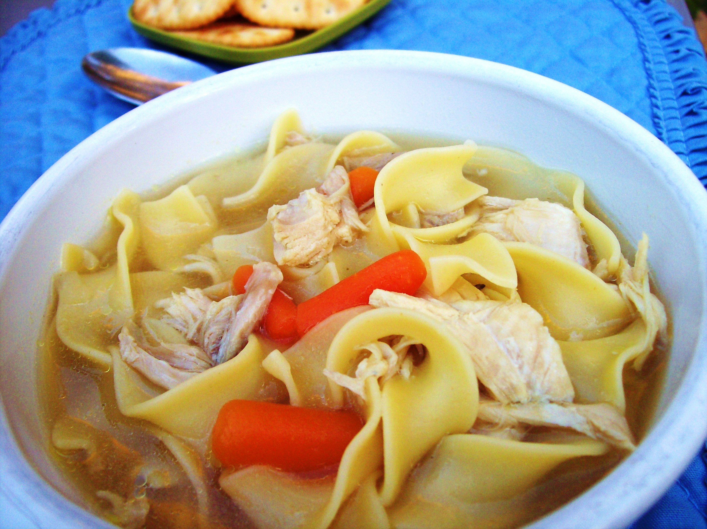 MY NOT-SO-QUICK AND EASY CHICKEN NOODLE SOUP