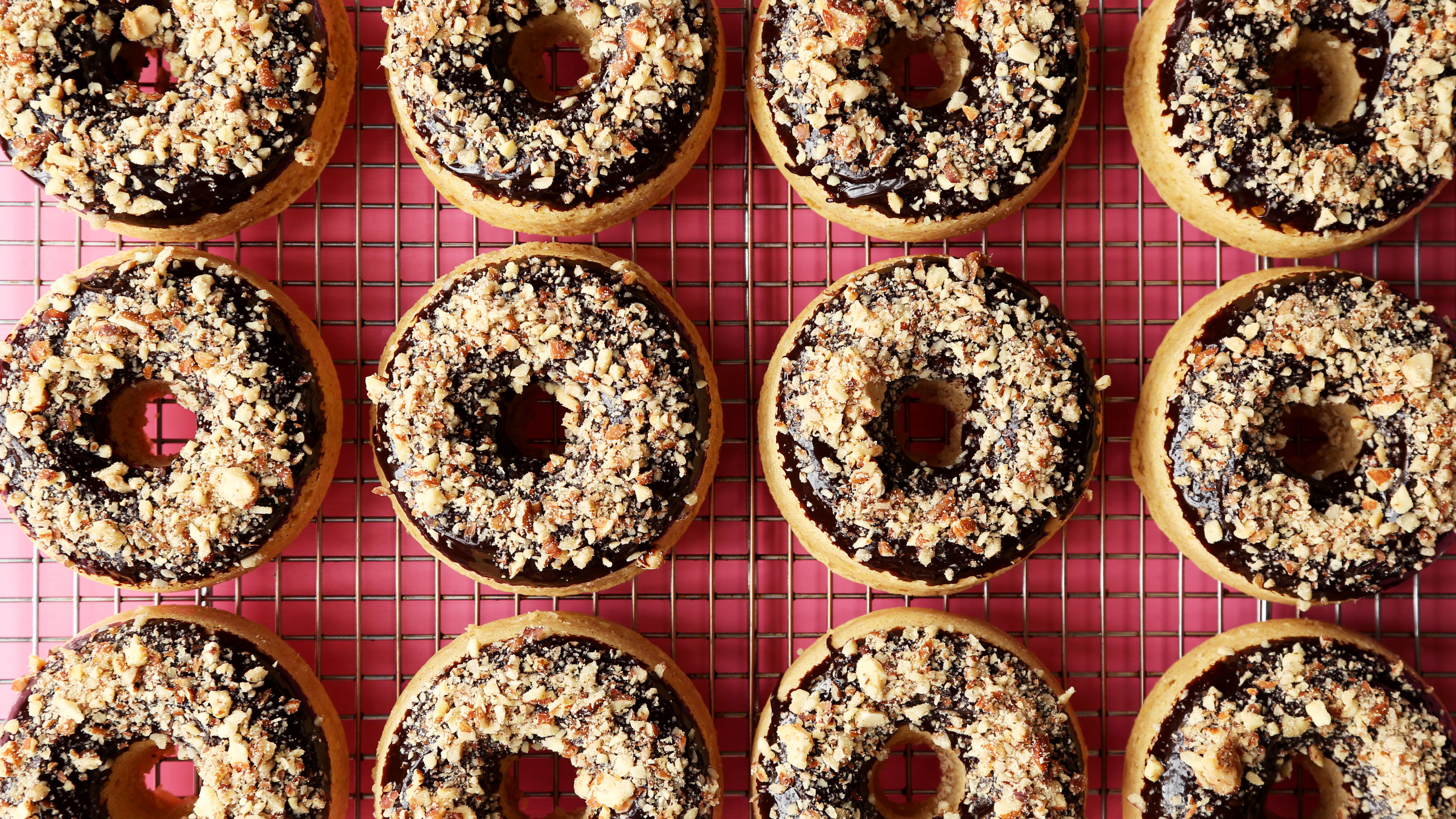 Sweet & Salty Baked Doughnuts