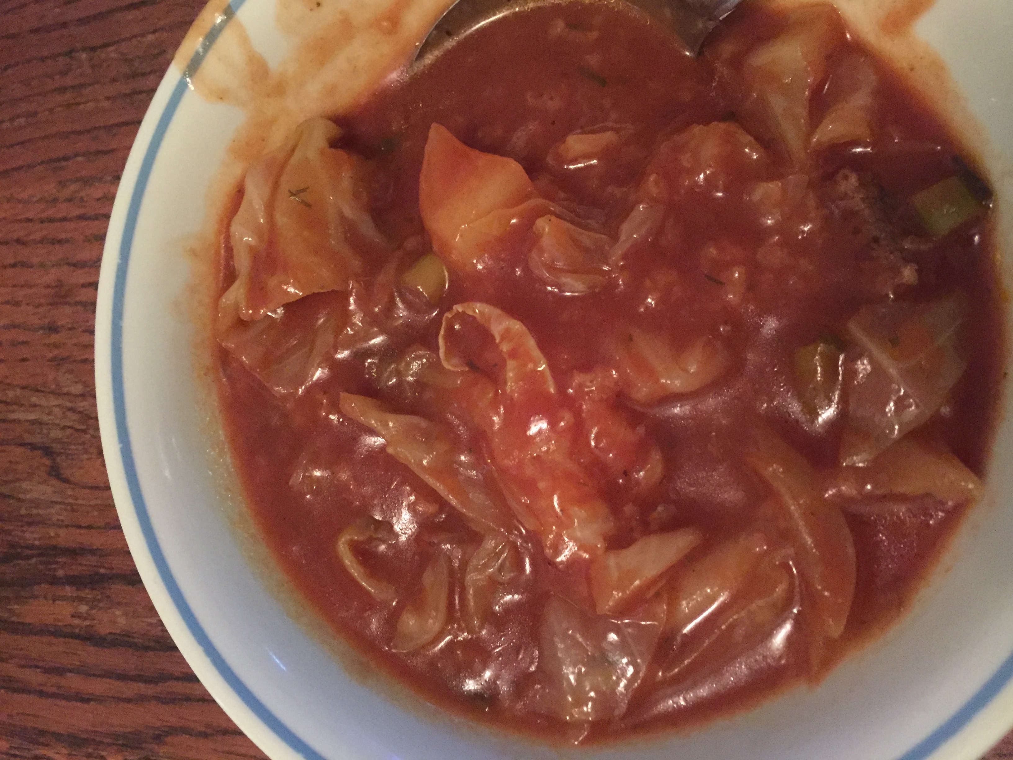 STUFFED CABBAGE SOUP