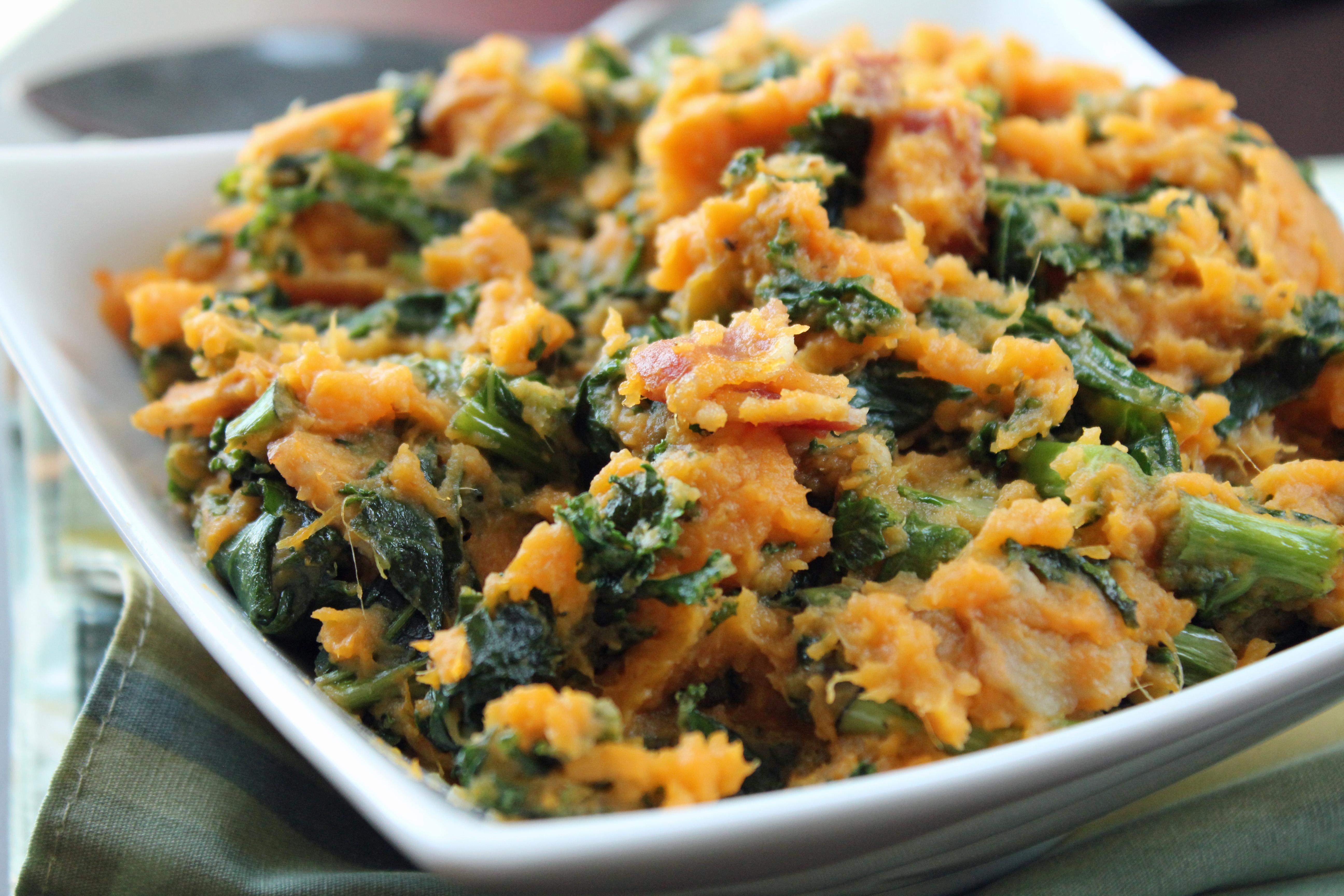 Sweet Potato & Kale Colcannon