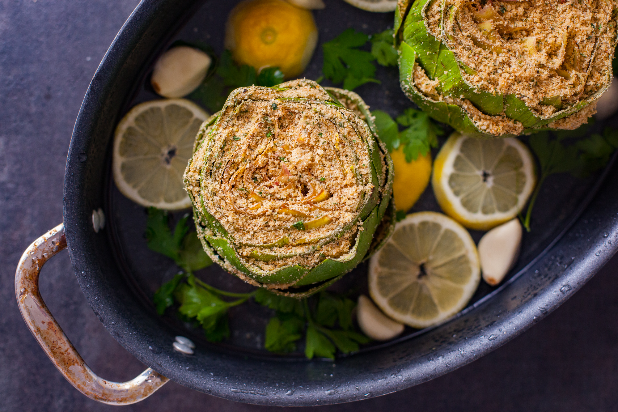 ITALIAN STUFFED ARTICHOKES