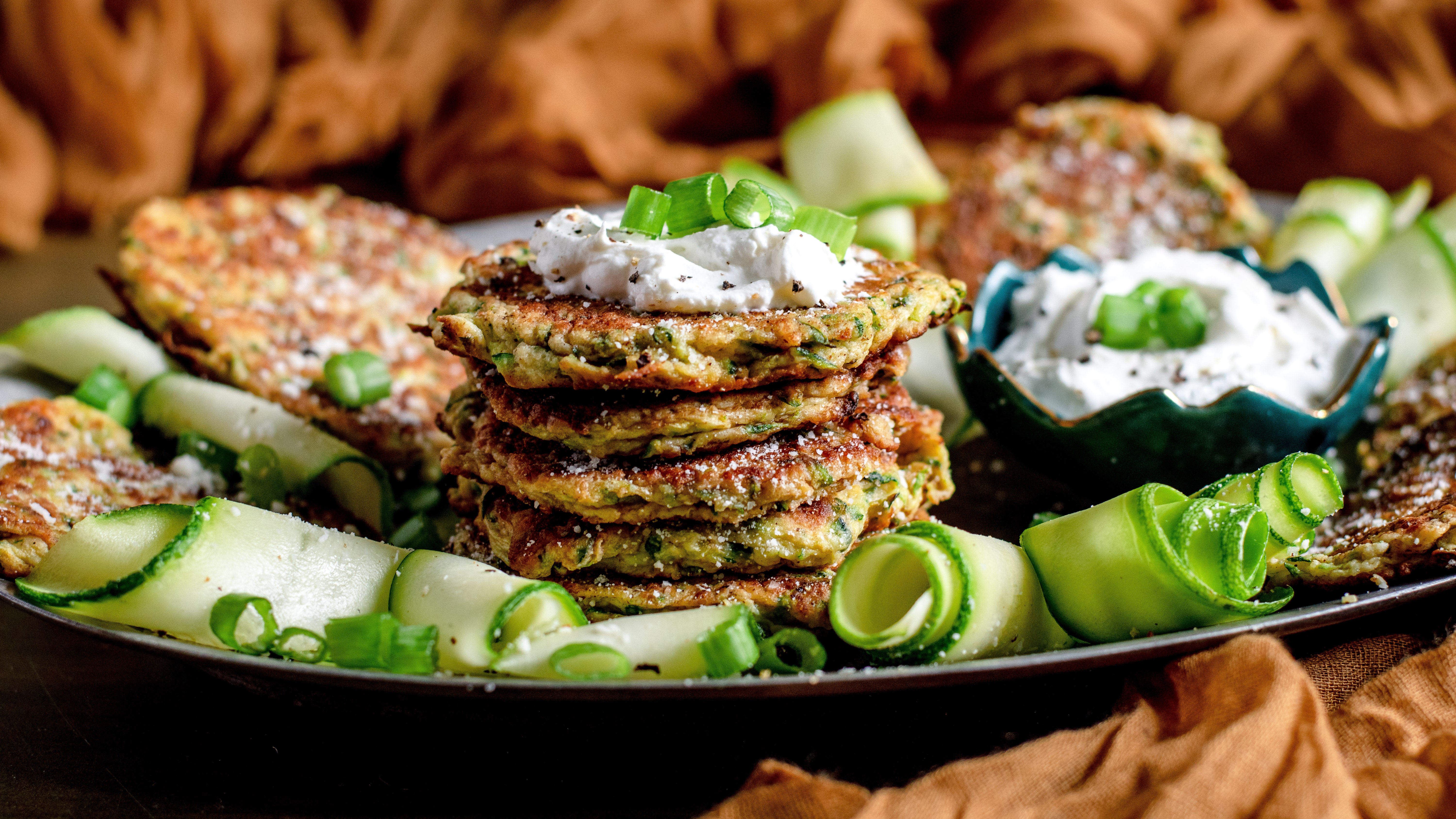 Zucchini Potato Pancakes - Zucchini Zone