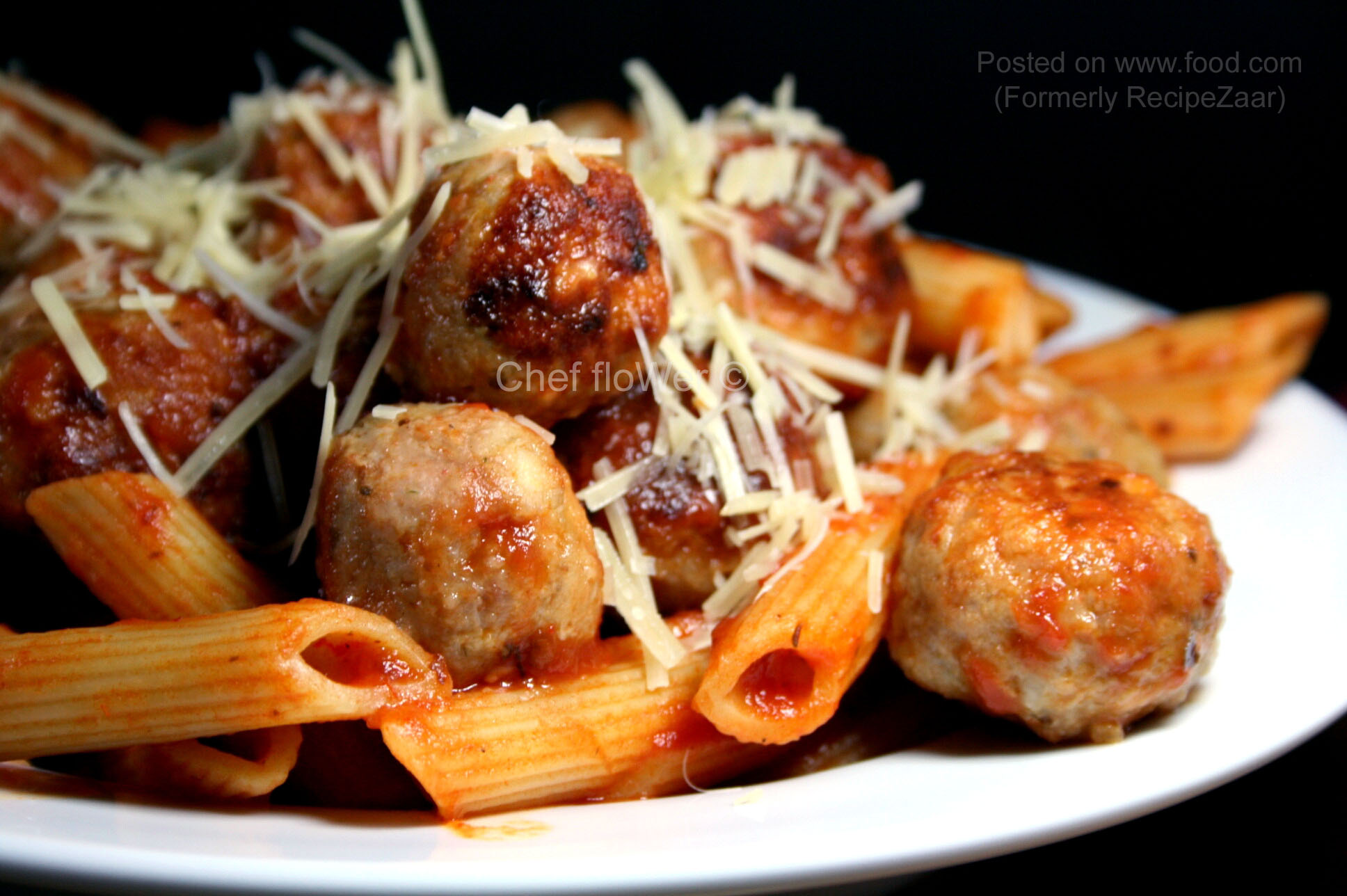 CHICKEN MEATBALLS FOR SPAGHETTI AND MEATBALLS