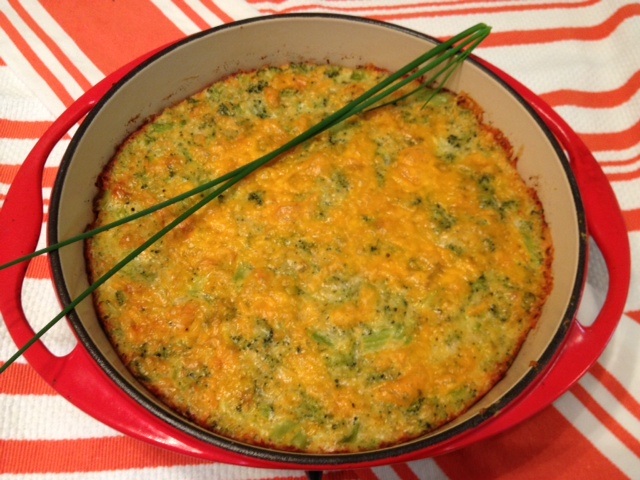 BROCCOLI CHEESE SQUARES