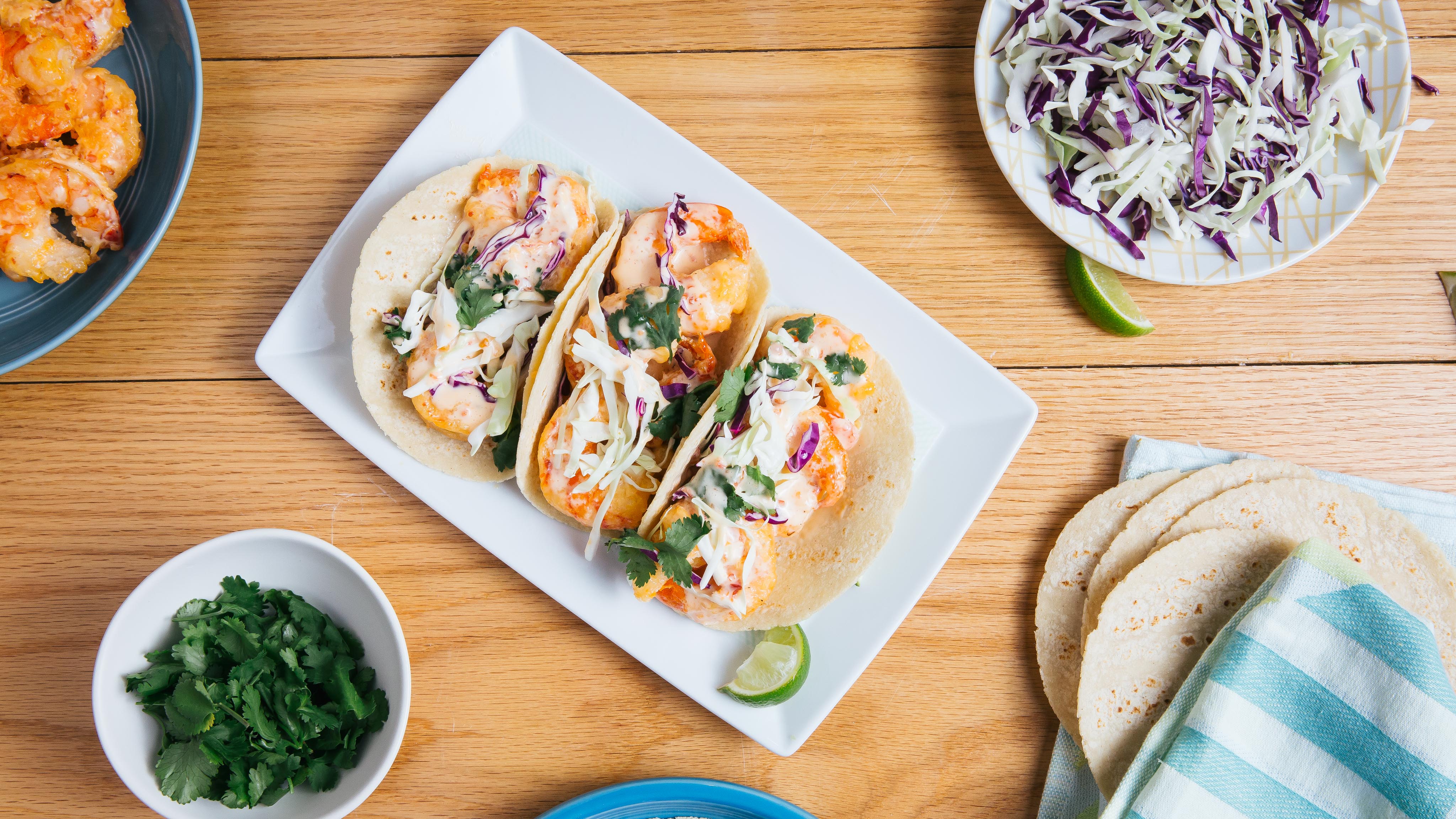 Firecracker Shrimp Tacos Recipe Food Com