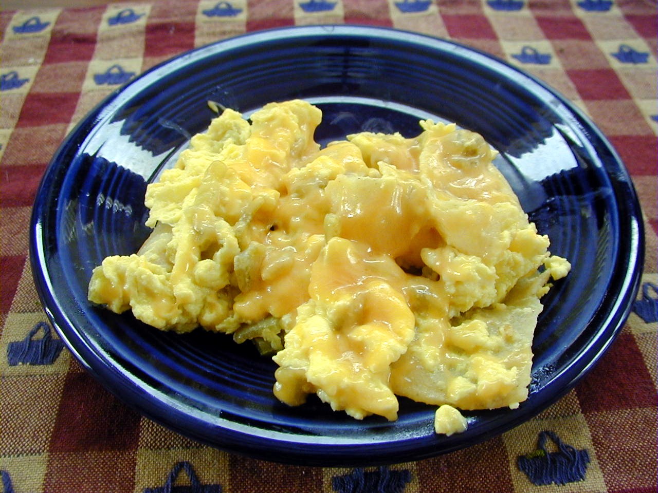 Scrambled Eggs With Cheese Recipe Food Com