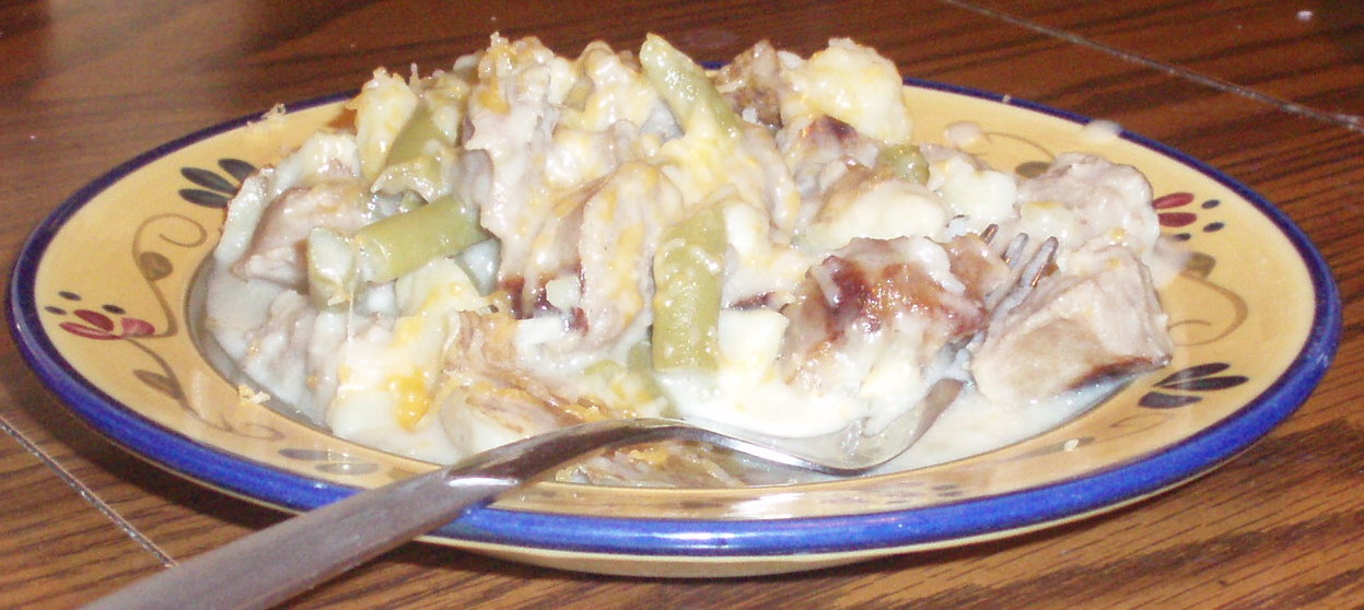 BRATWURST CASSEROLE