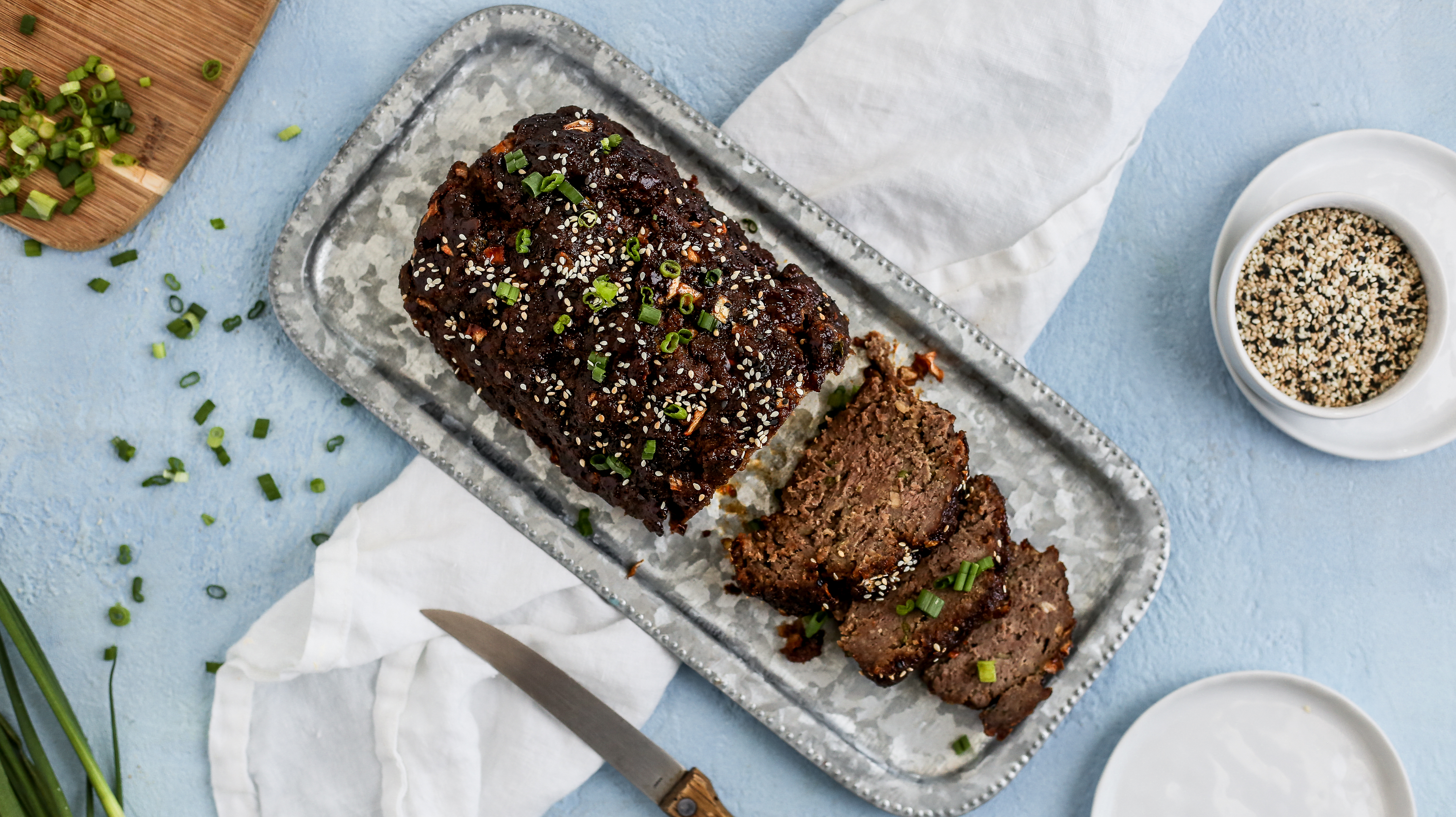 Sweet & Spicy Sambal Meatloaf