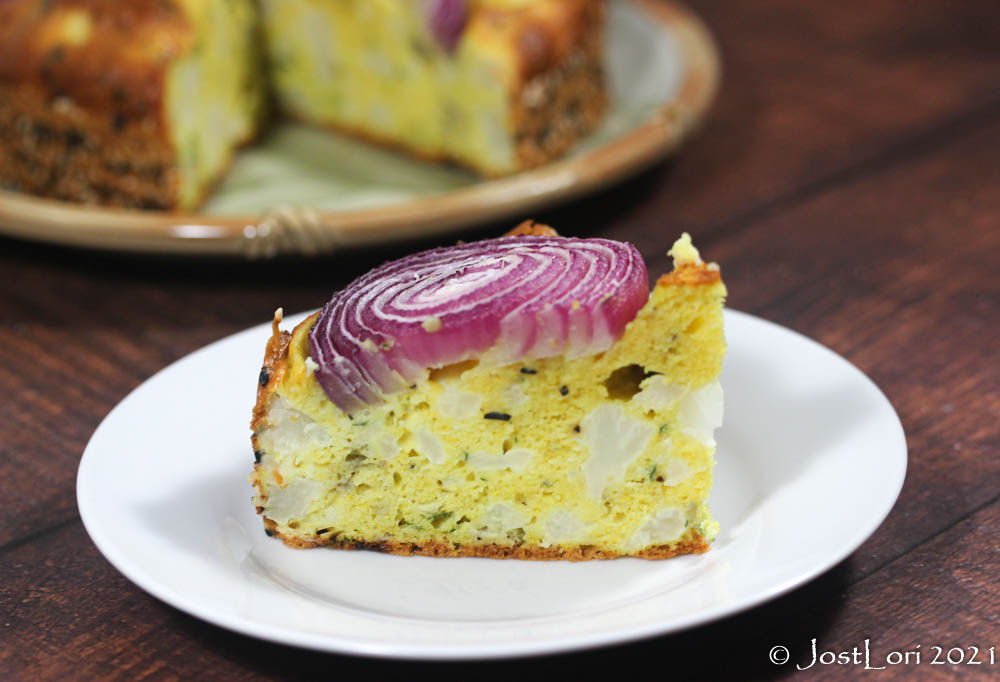 Carb Conscious Cauliflower Cake - Homeology