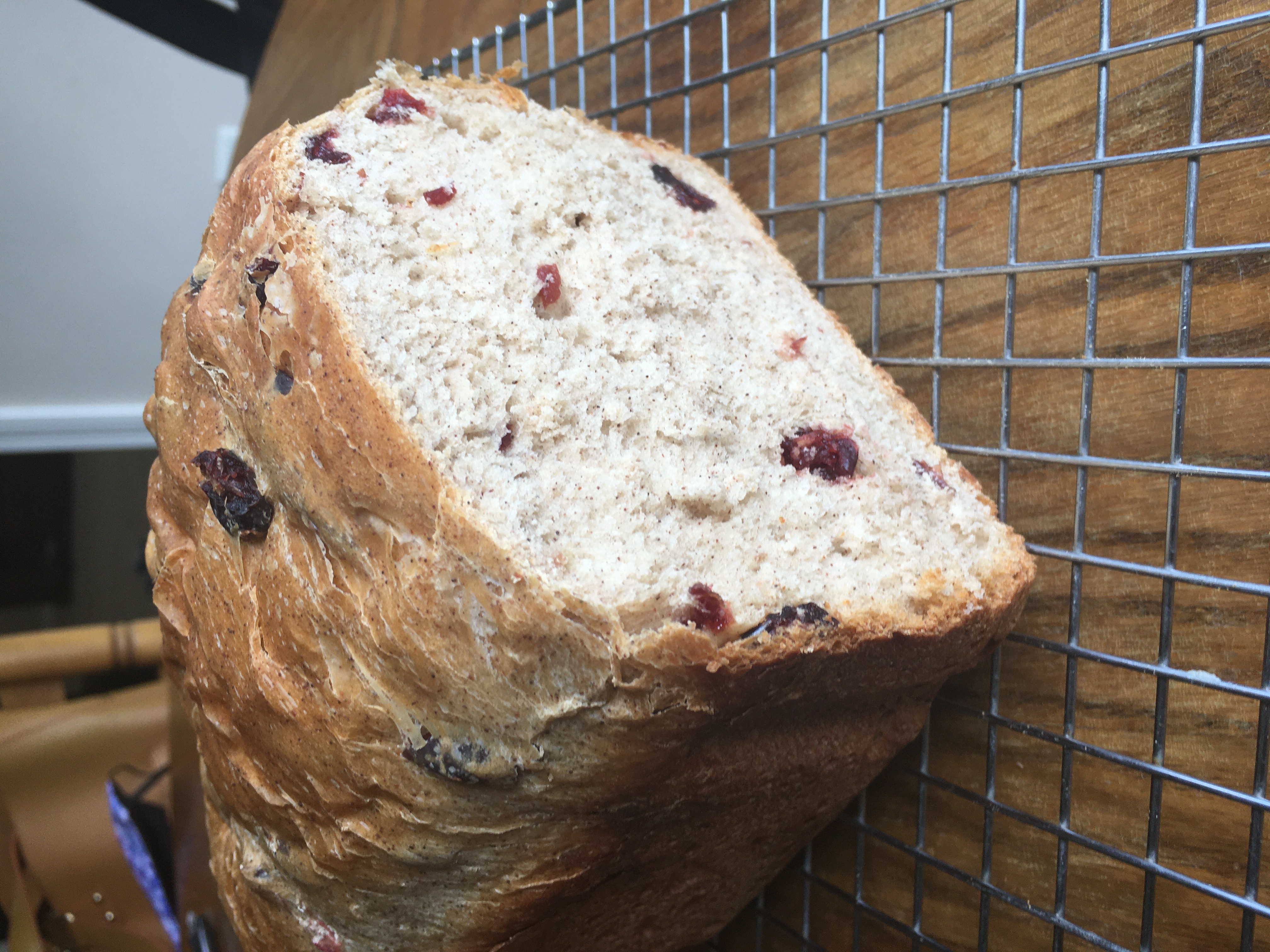 Cranberry Walnut Bread! : r/BreadMachines