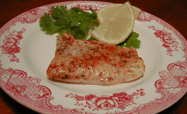 ✽ Healty EASY BAKED ORANGE ROUGHY