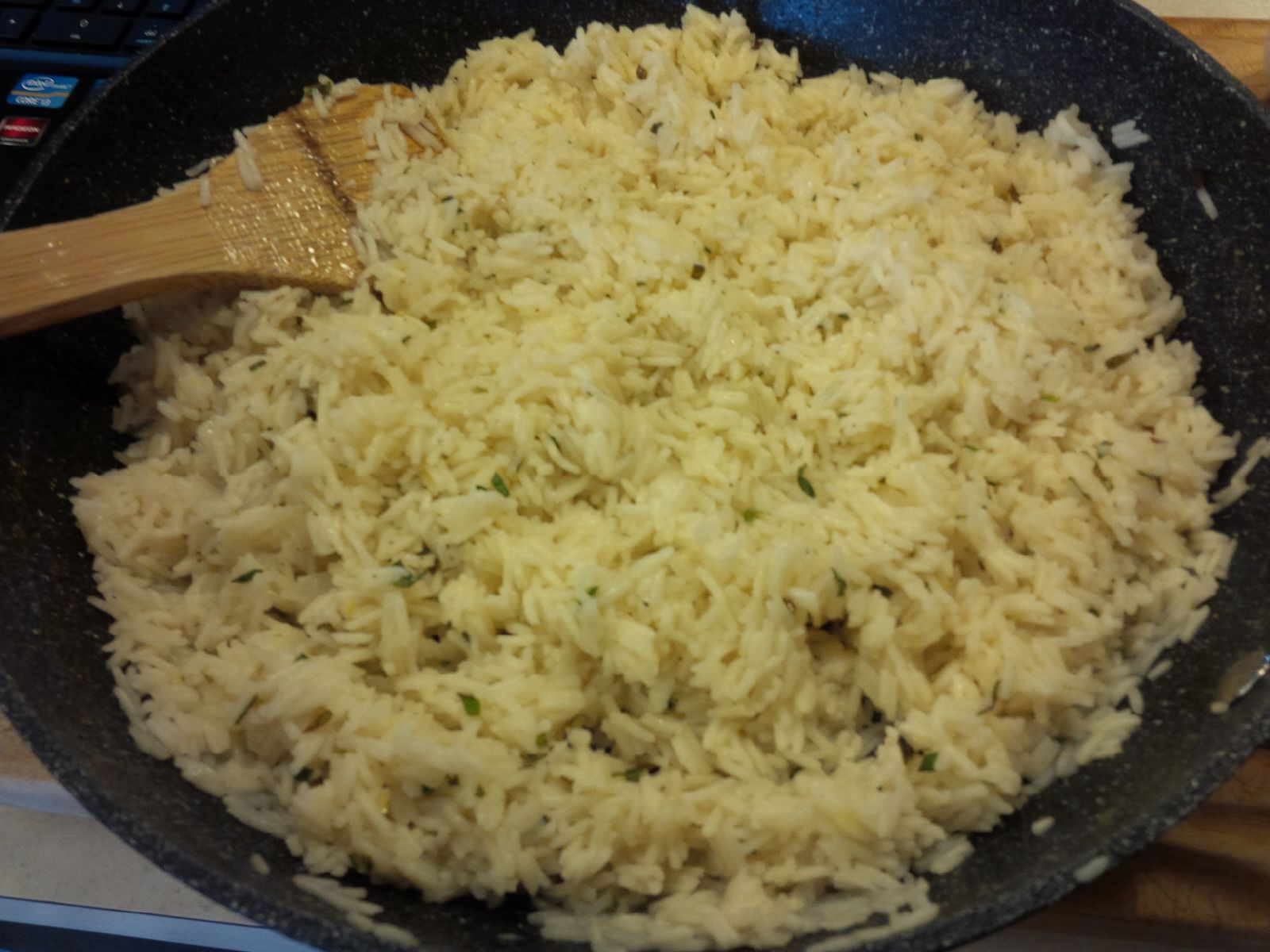 LEMON RICE WITH HERBS