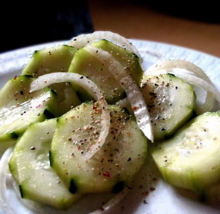 CUKES AND ONIONS