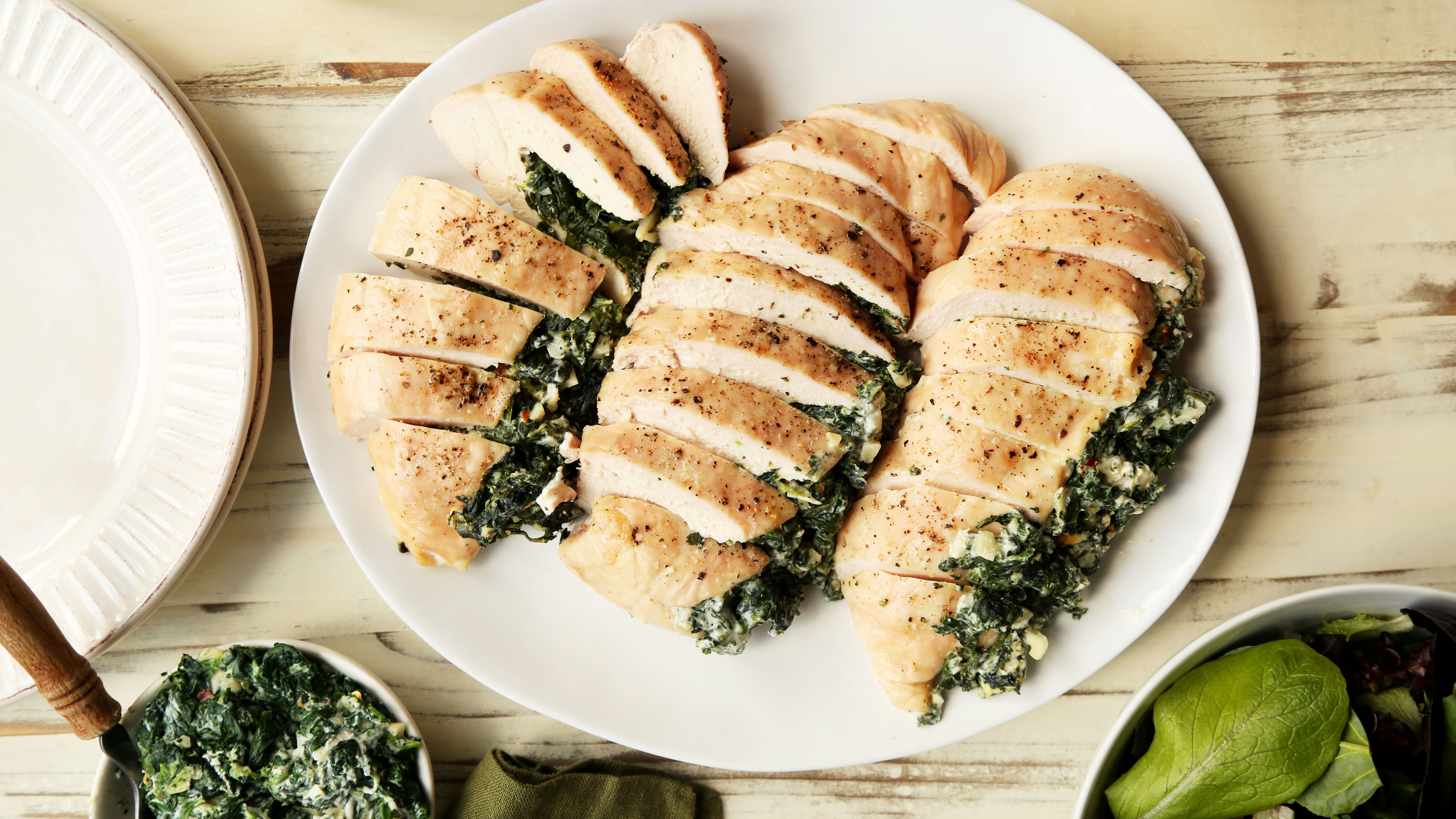 Marcangelo Chicken Breasts With Spinach And Feta - 350 g