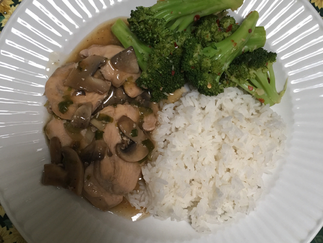 MUSHROOM CHICKEN