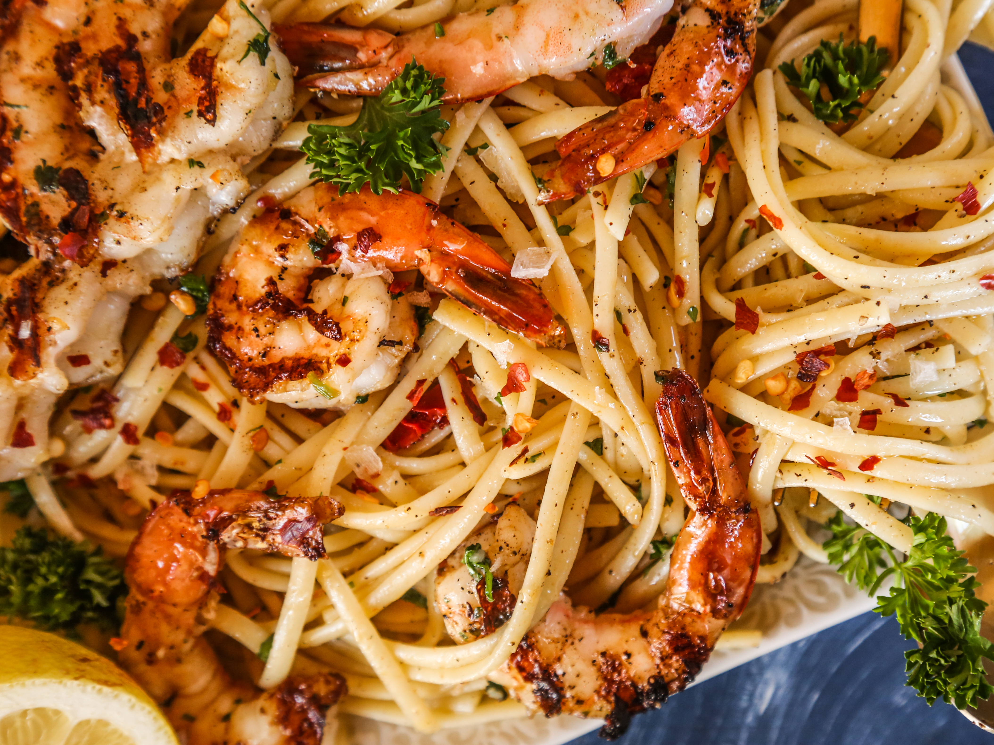 GRILLED SHRIMP SCAMPI