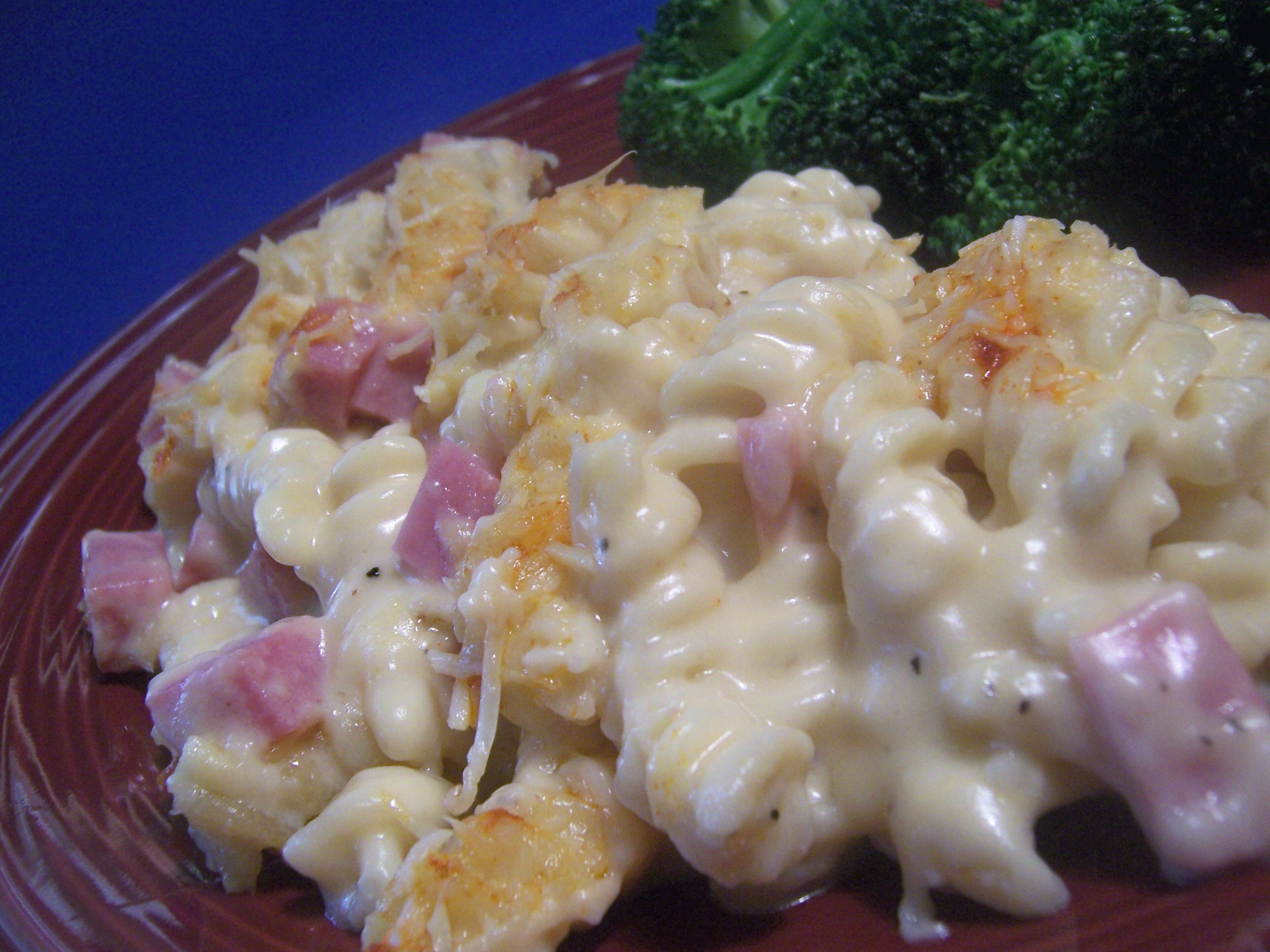 HAM AND CHEESE PASTA