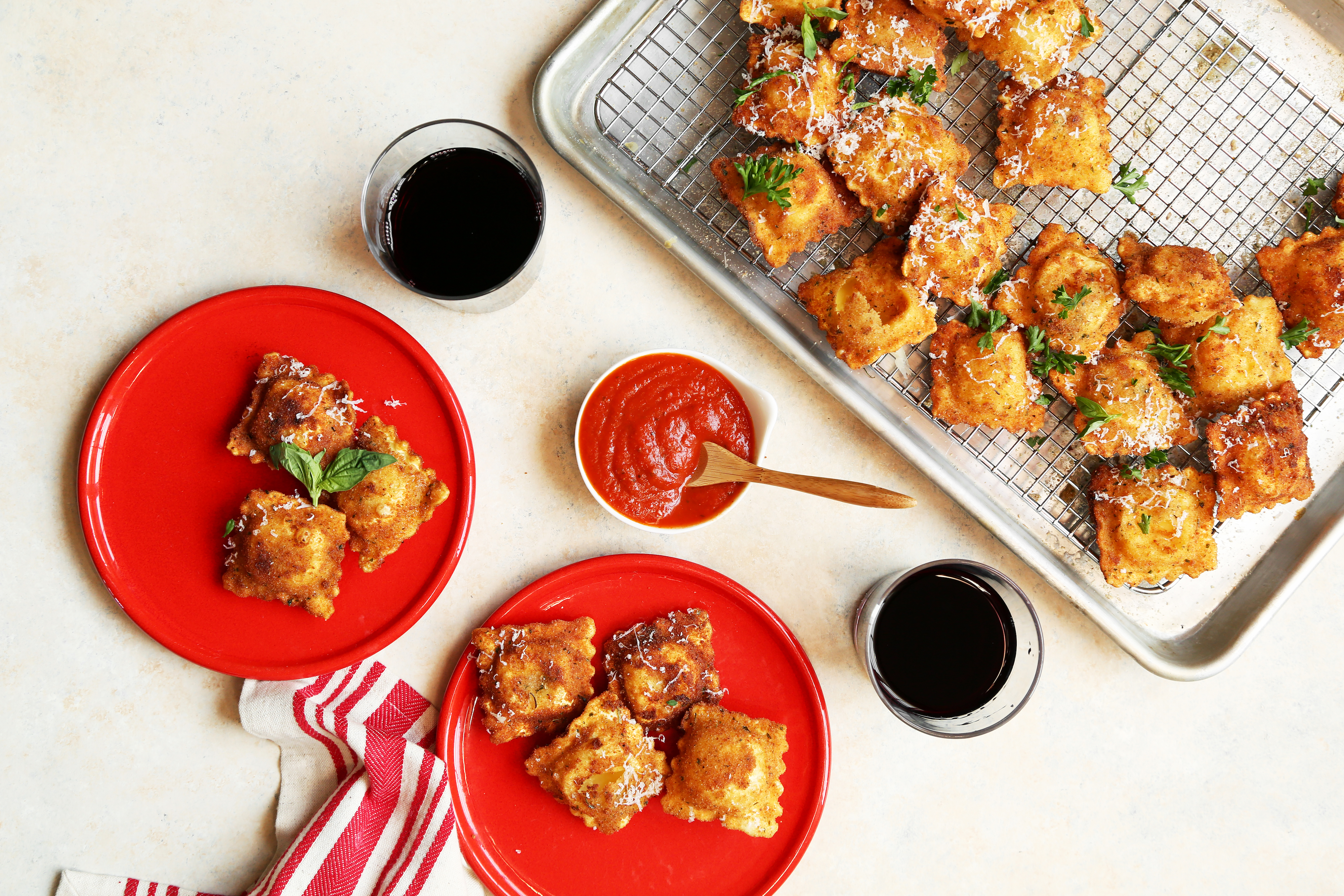 ✷ How To OLIVE GARDEN TOASTED RAVIOLI