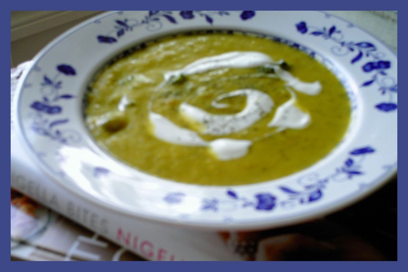 CREAM OF BROCCOLI SOUP