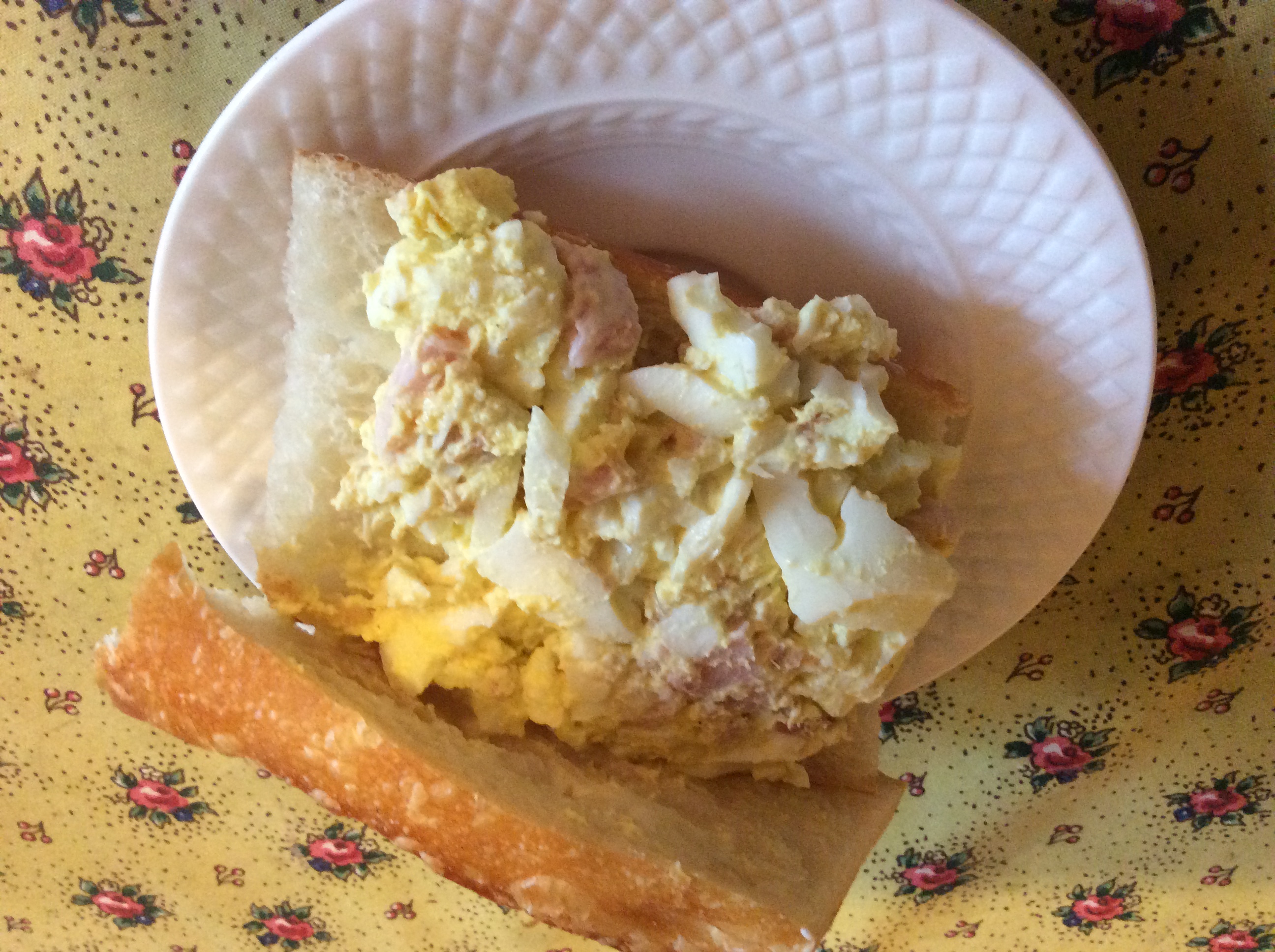 HAM AND EGG SALAD