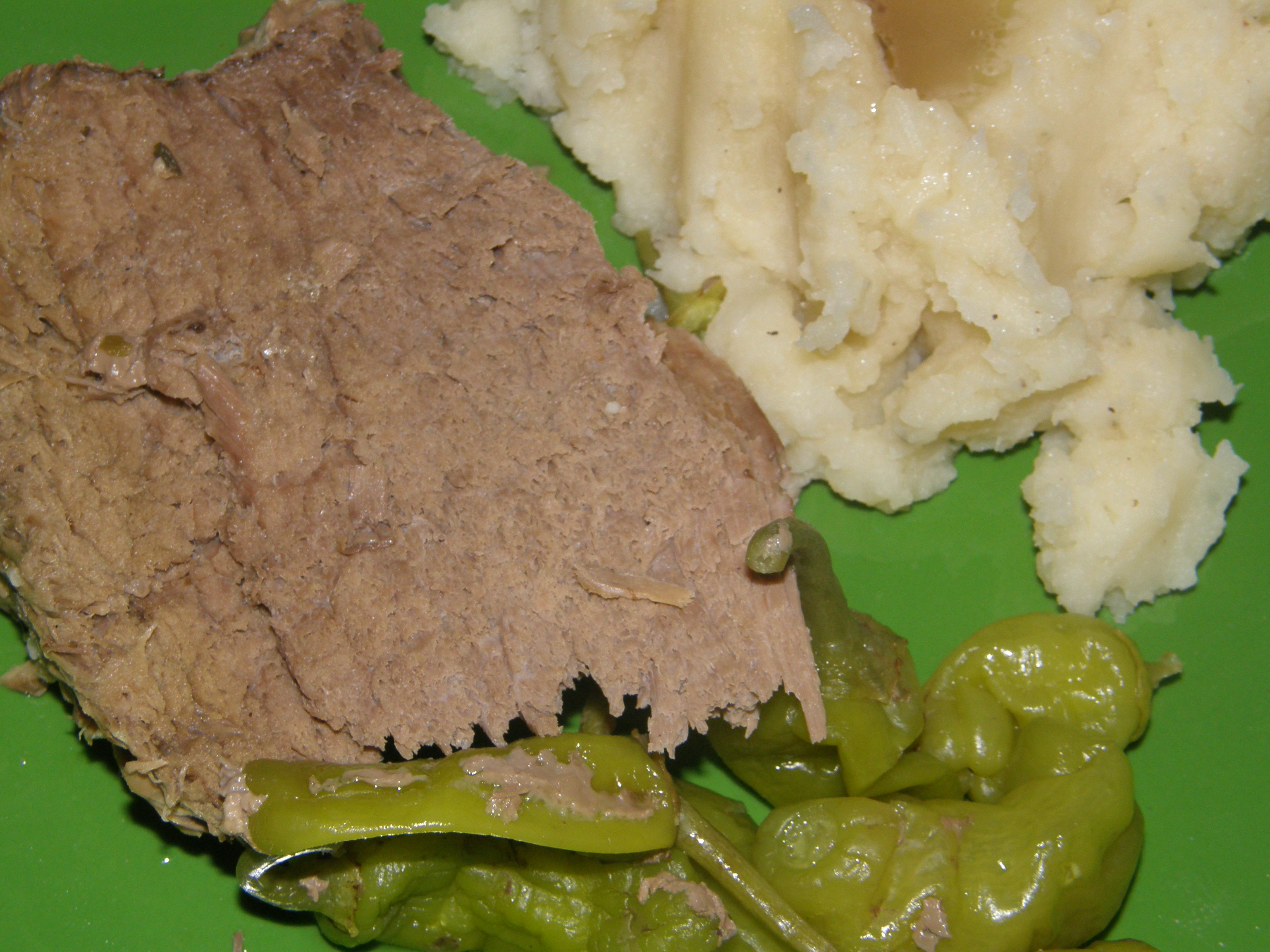 ITALIAN BEEF IN THE CROCK POT