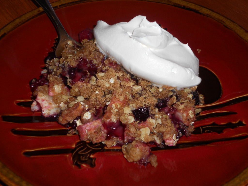 BLUEBERRY APPLE CRISP