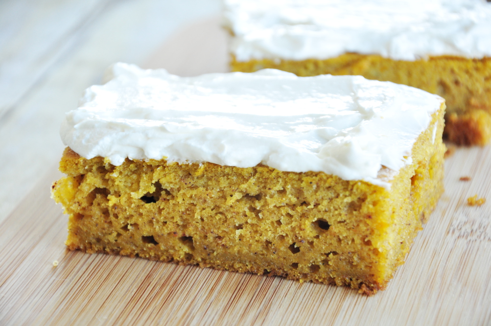 PUMPKIN BARS