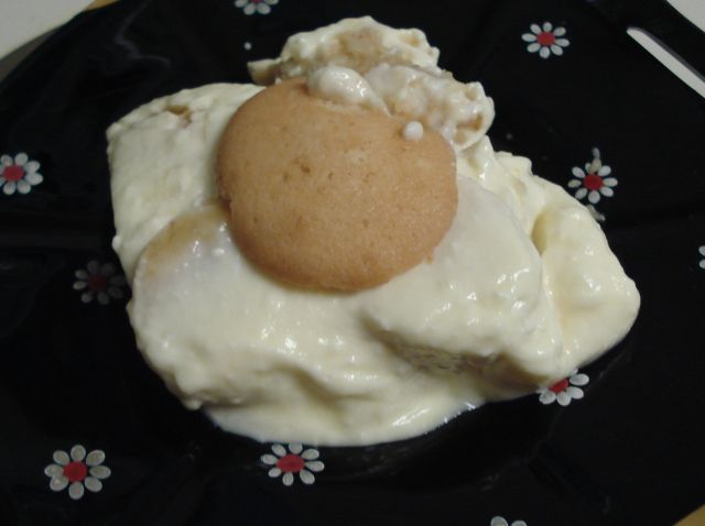 CREAM CHEESE BANANA PUDDING