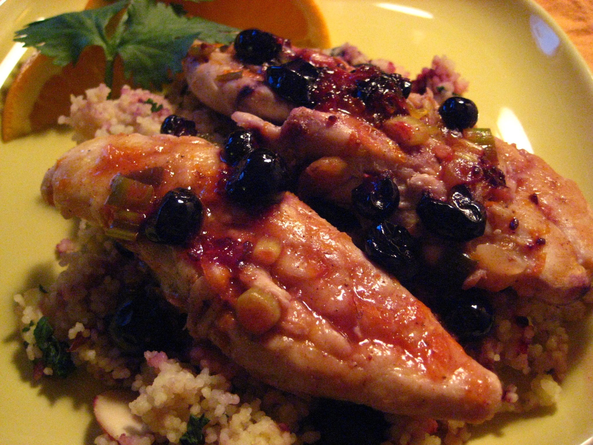 CASBAH CHICKEN WITH ORANGE INFUSED BASMATI RICE