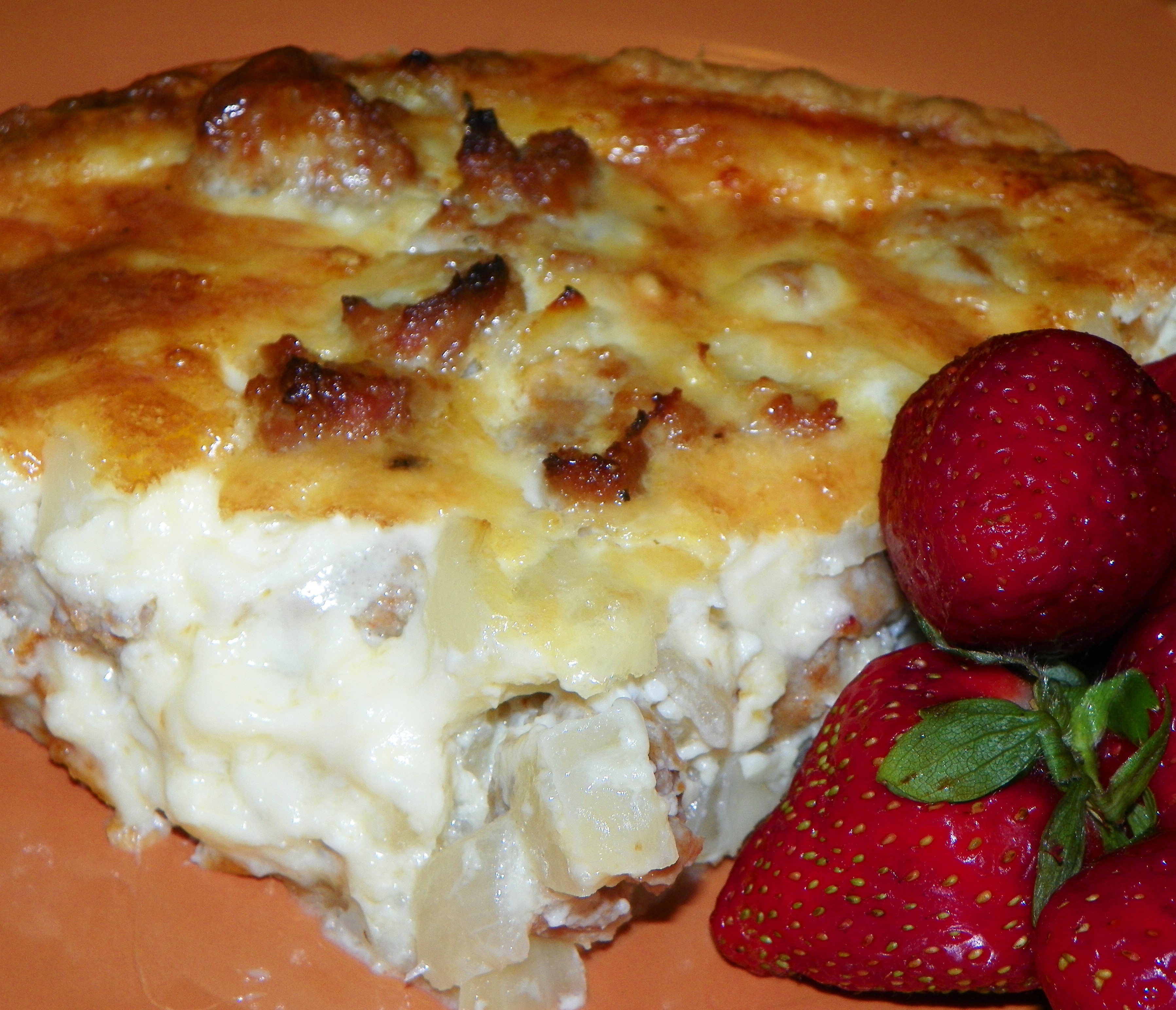 ITALIAN SAUSAGE PIE