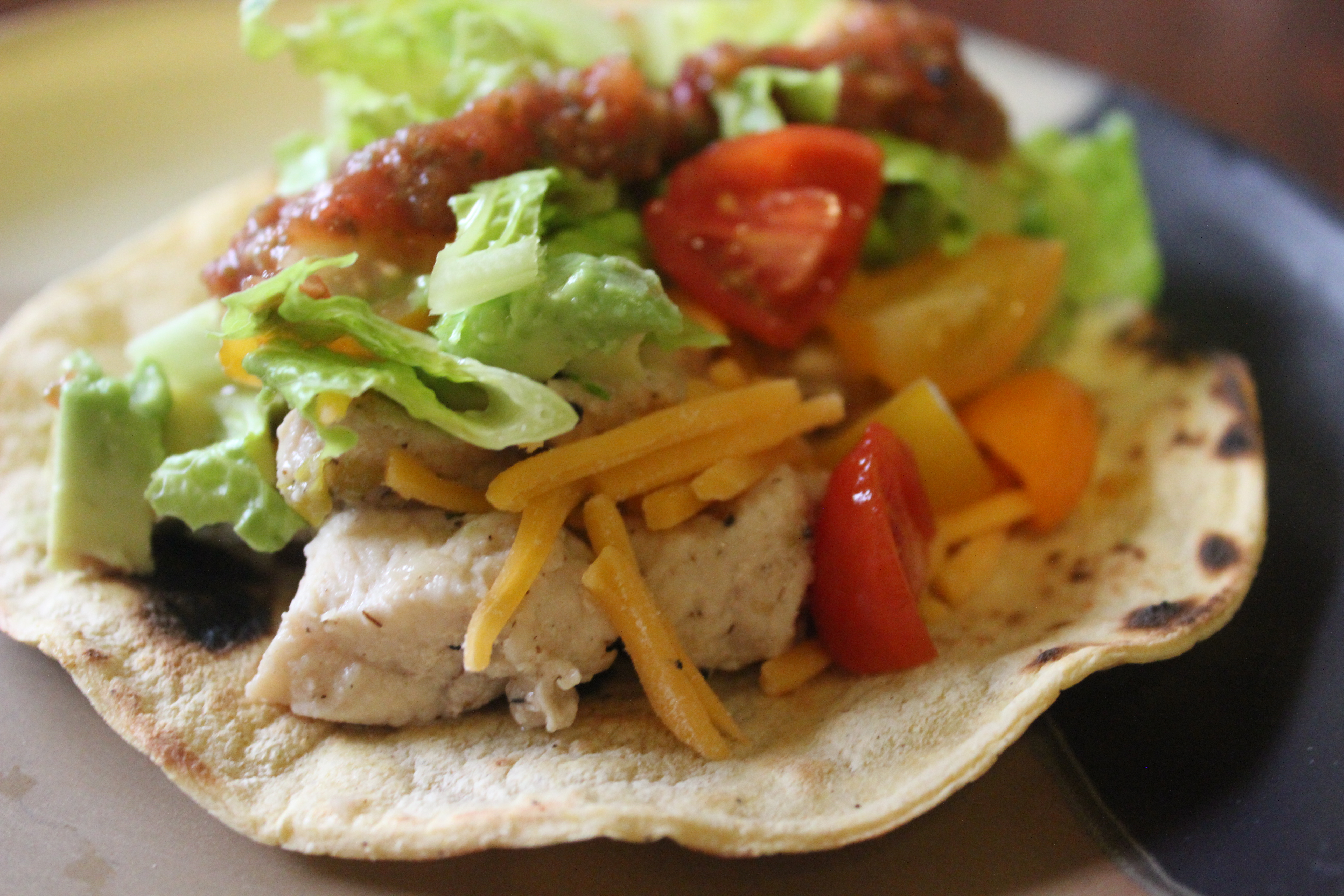LIME CHICKEN SOFT TACOS