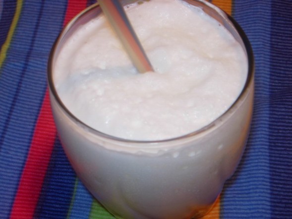 SNOW CREAM IN A BLENDER