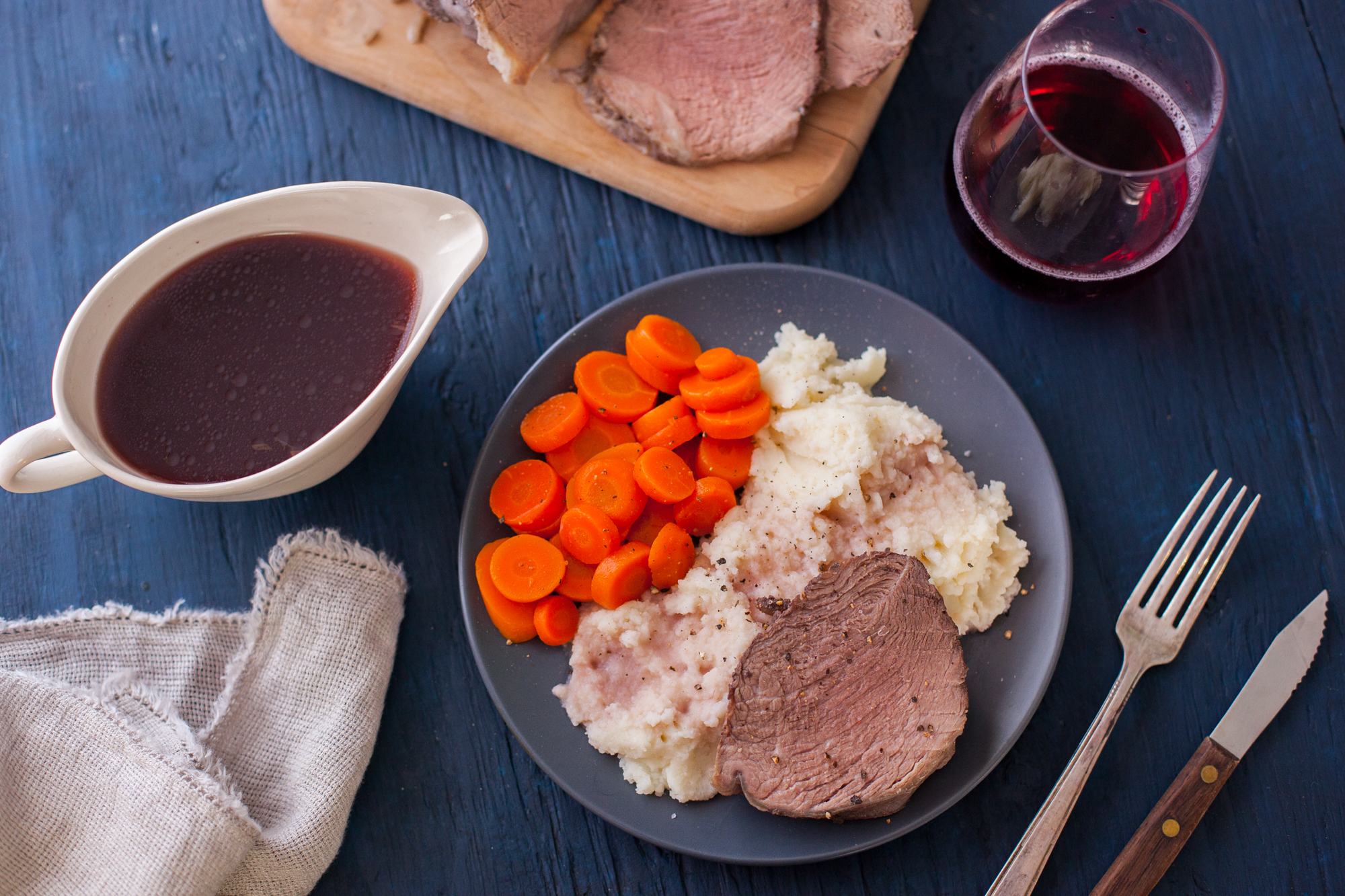 RED WINE CROCK POT ROAST