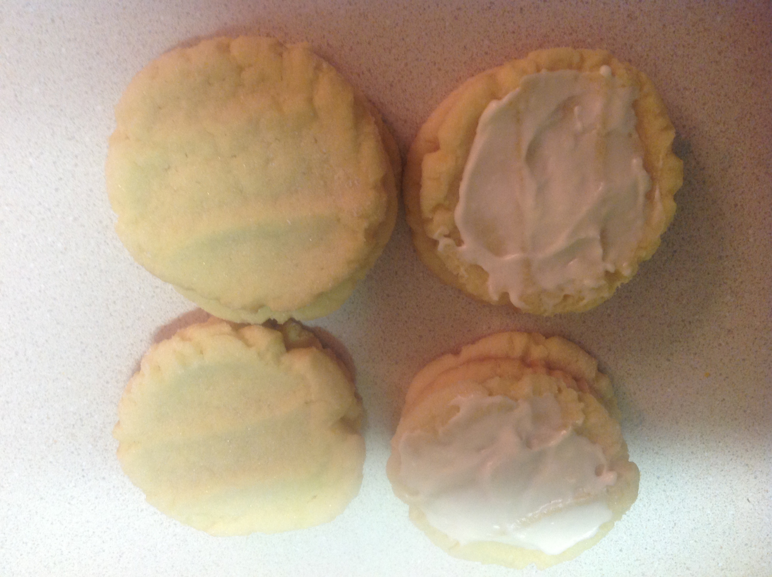 LEMON PUDDING SUGAR COOKIES