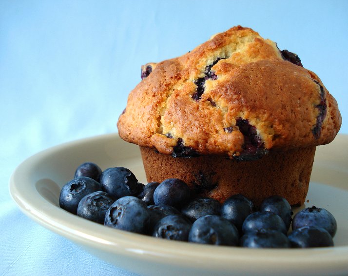 BLUEBERRY BUTTERMILK MUFFINS