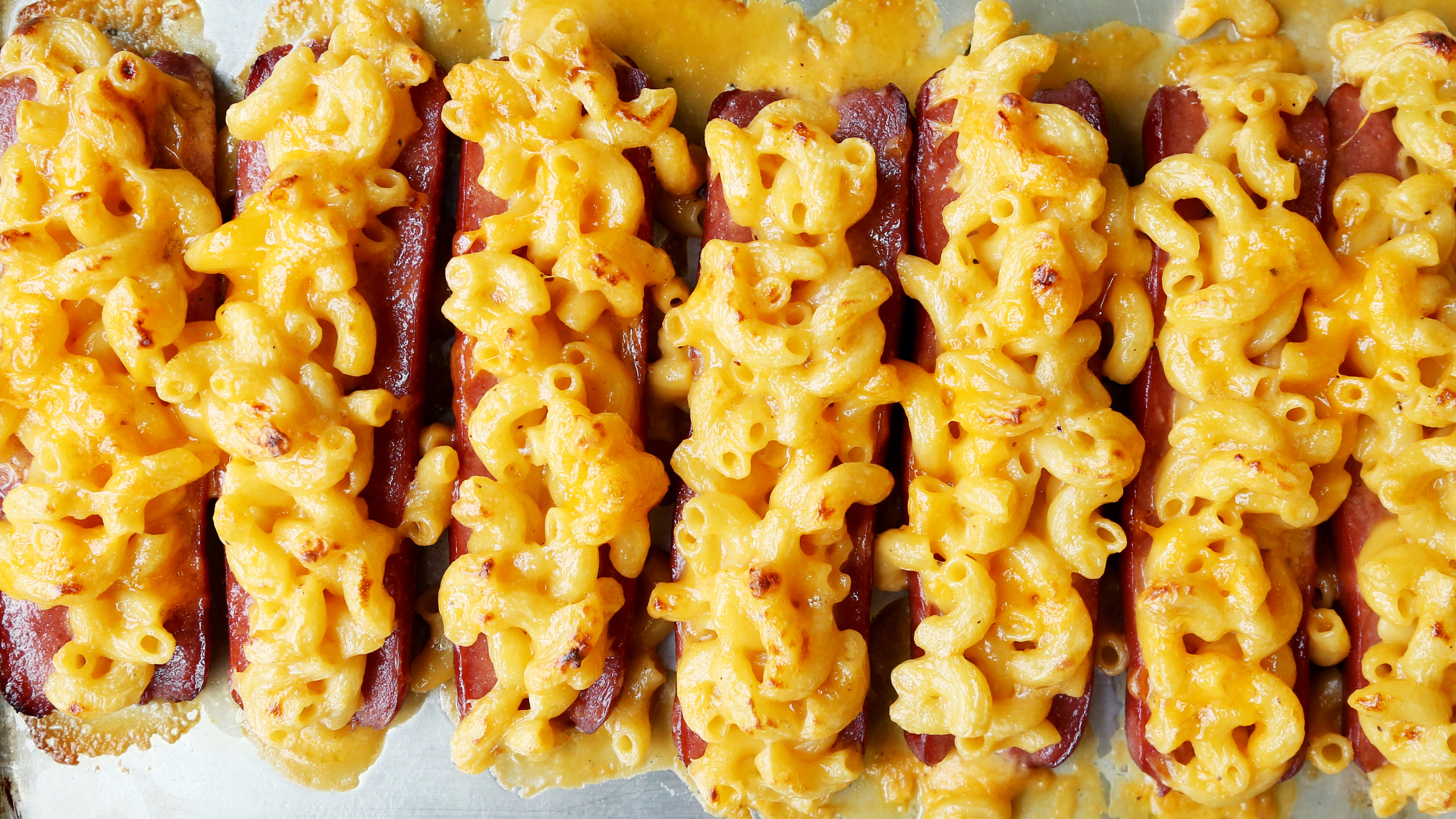Mac & Cheese Dogs