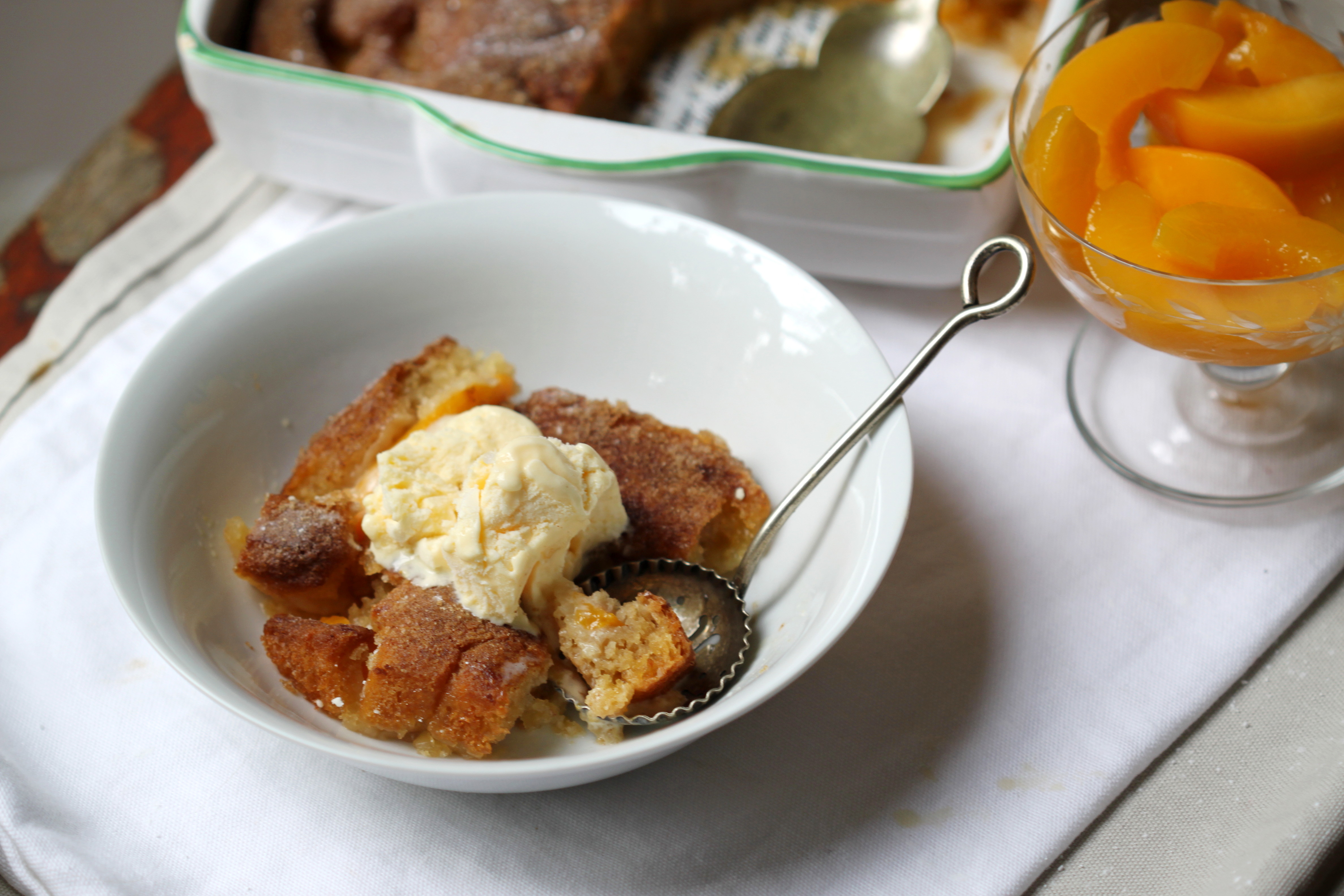 ♡ How To MY GRANDMOTHER'S FRESH PEACH COBBLER