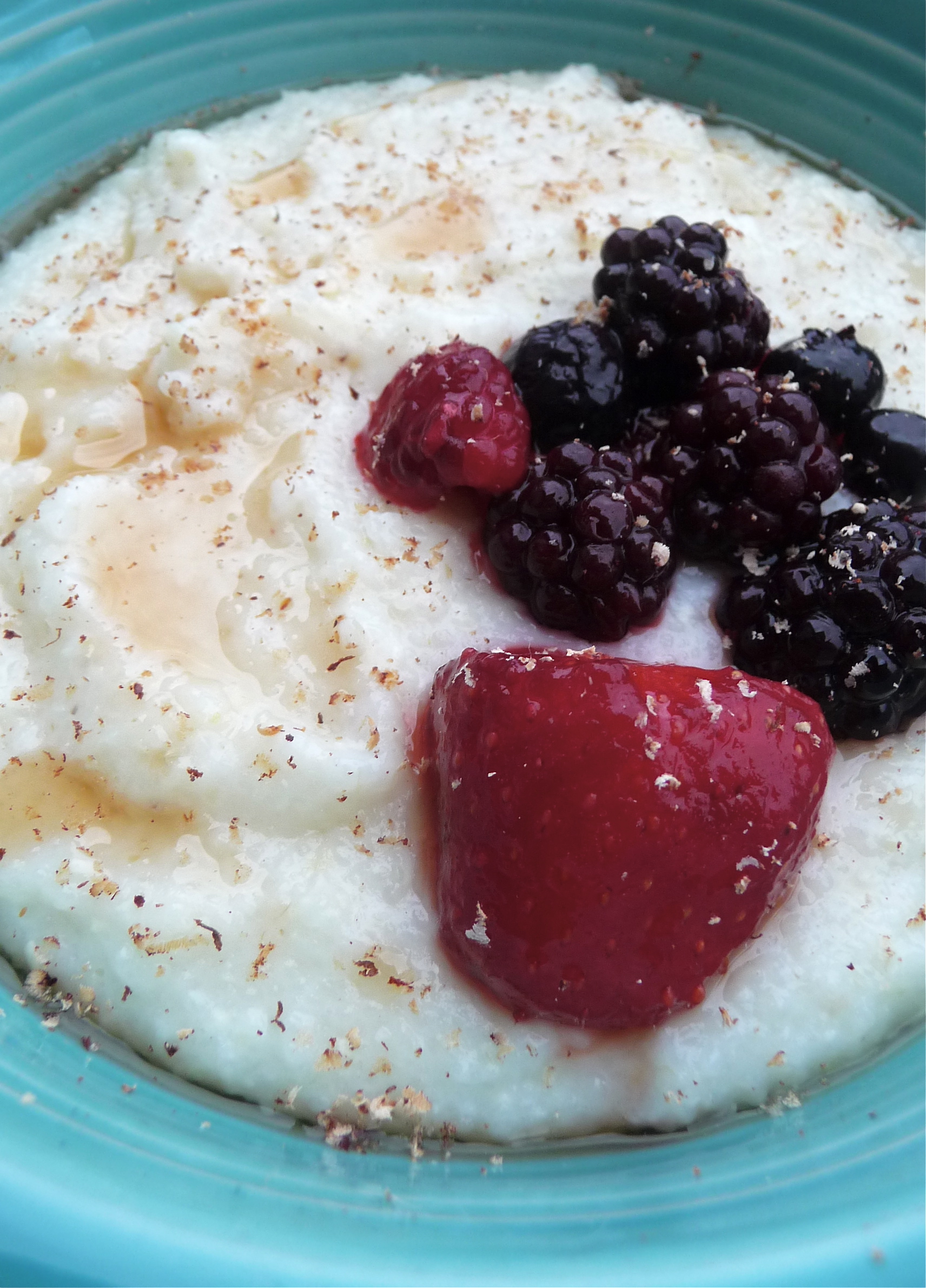 CREAMY SWEET BREAKFAST GRITS