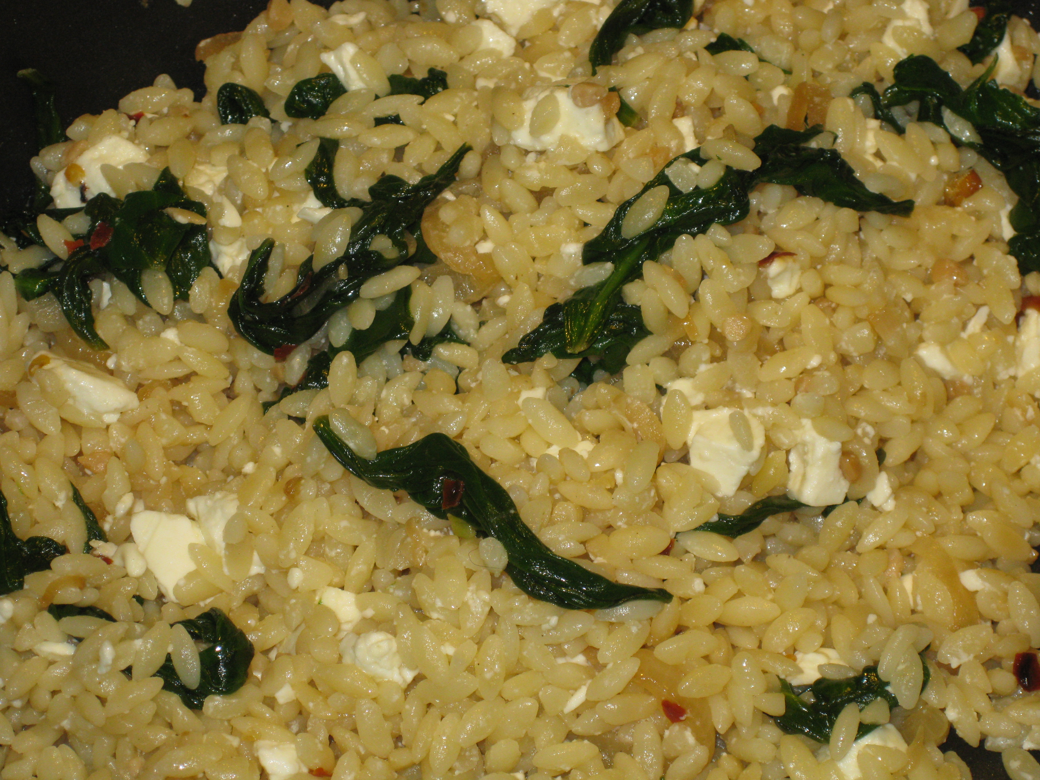 SPINACH FETA ORZO