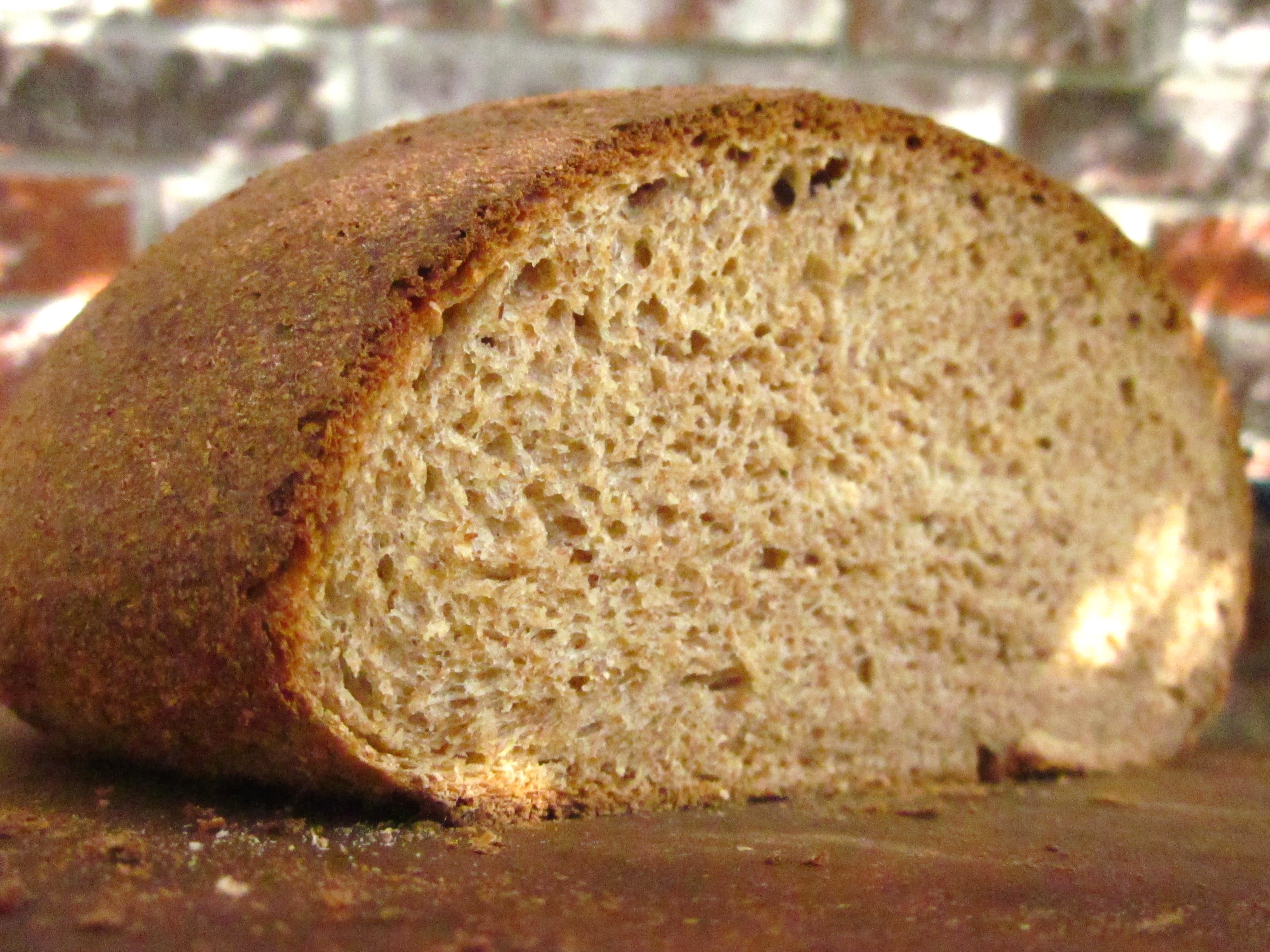 SOURDOUGH HONEY WHOLE WHEAT BREAD