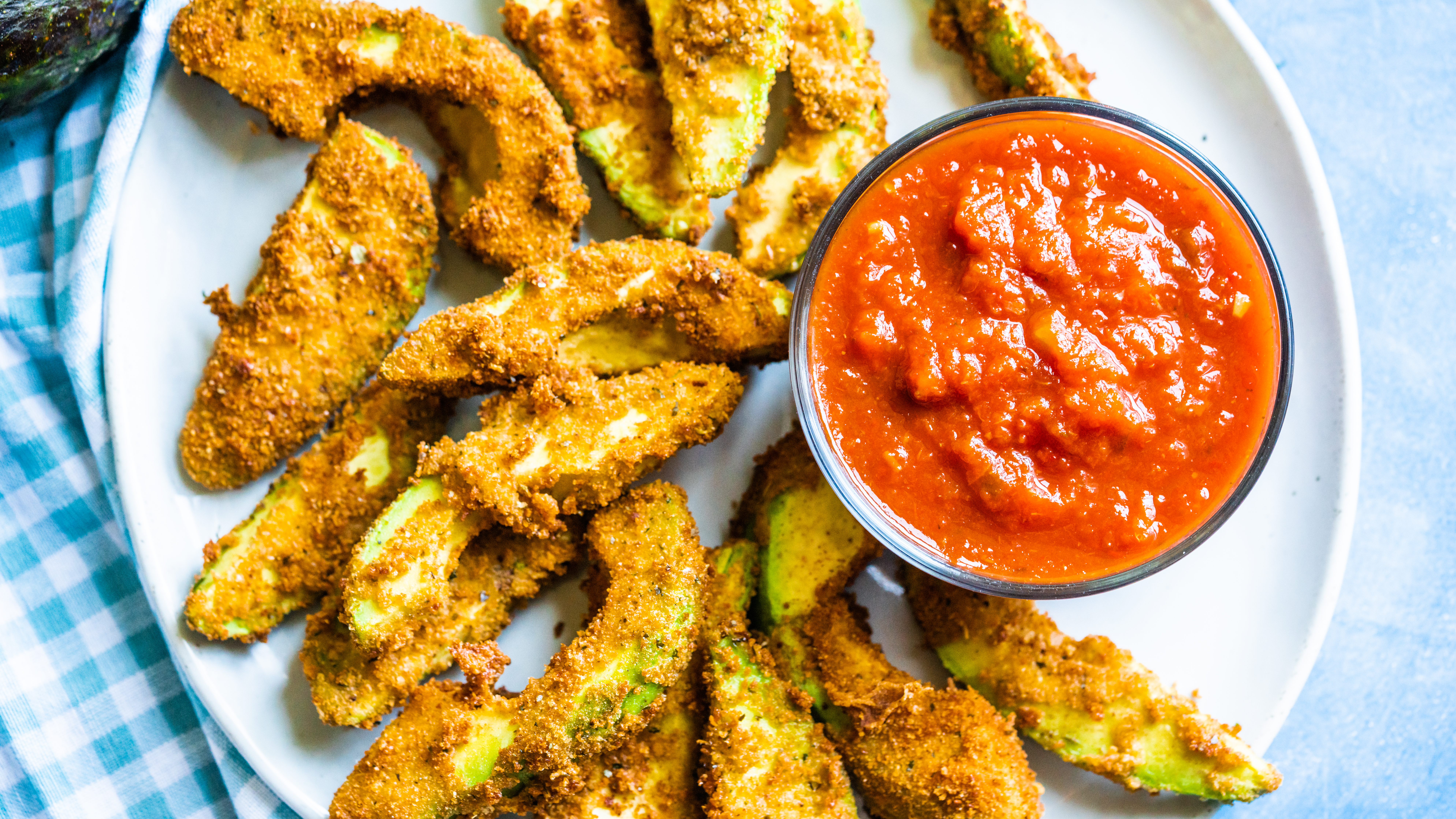 Avocado Fries with Habanero Ketchup
