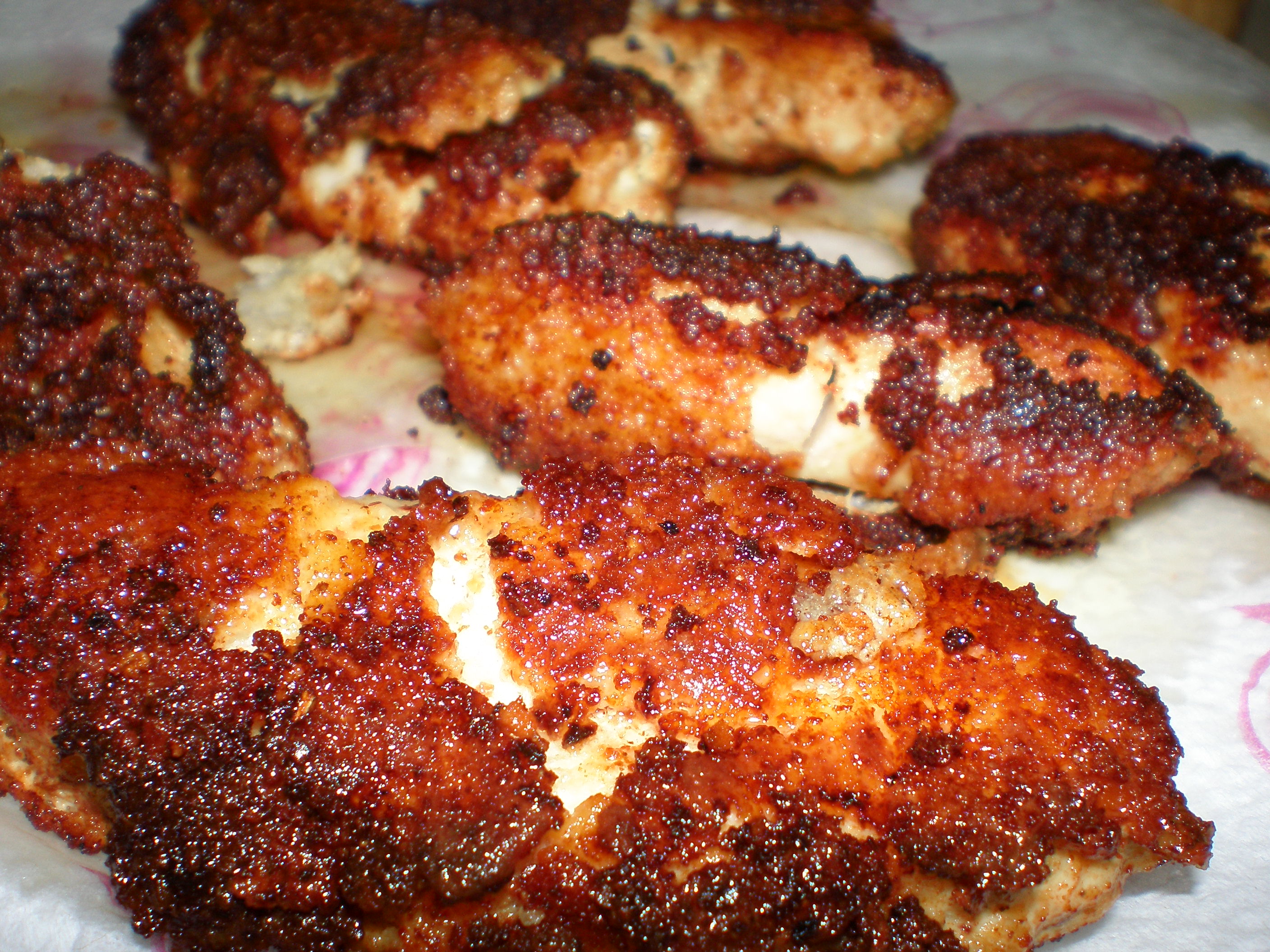 MUSTARDY FRIED CHICKEN BREASTS MUSTARDY FRIED CHICKEN BREASTS