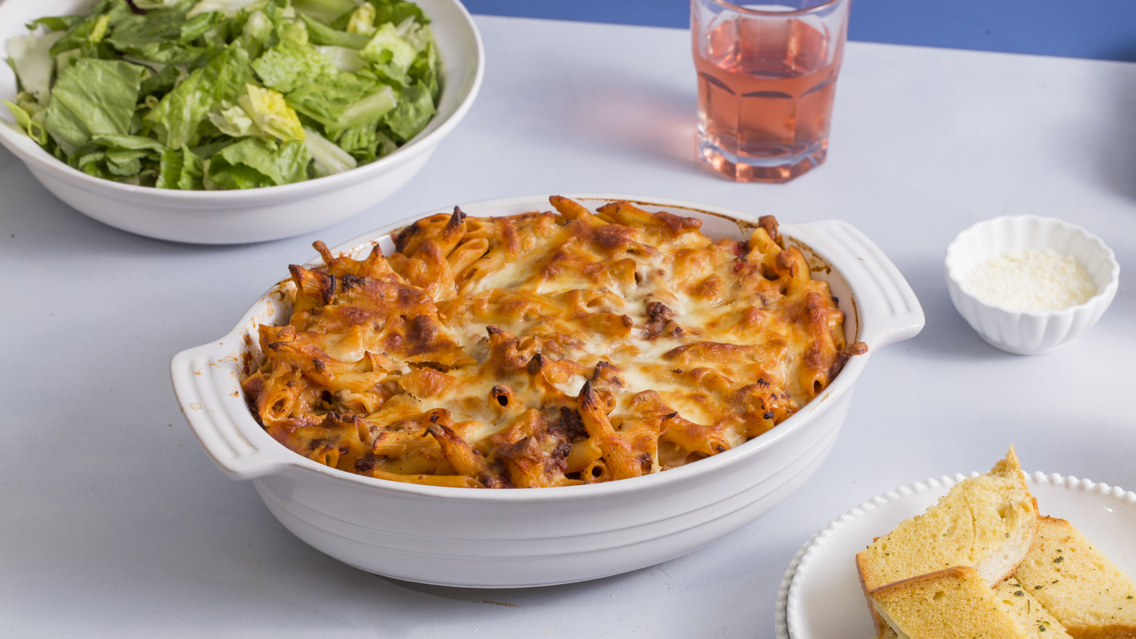 CHEESY MOSTACCIOLI