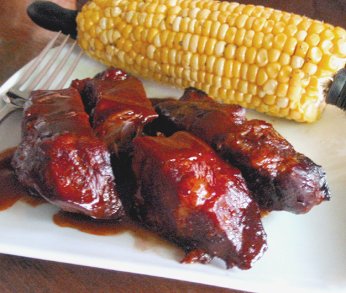 CROCK POT BBQ RIBS