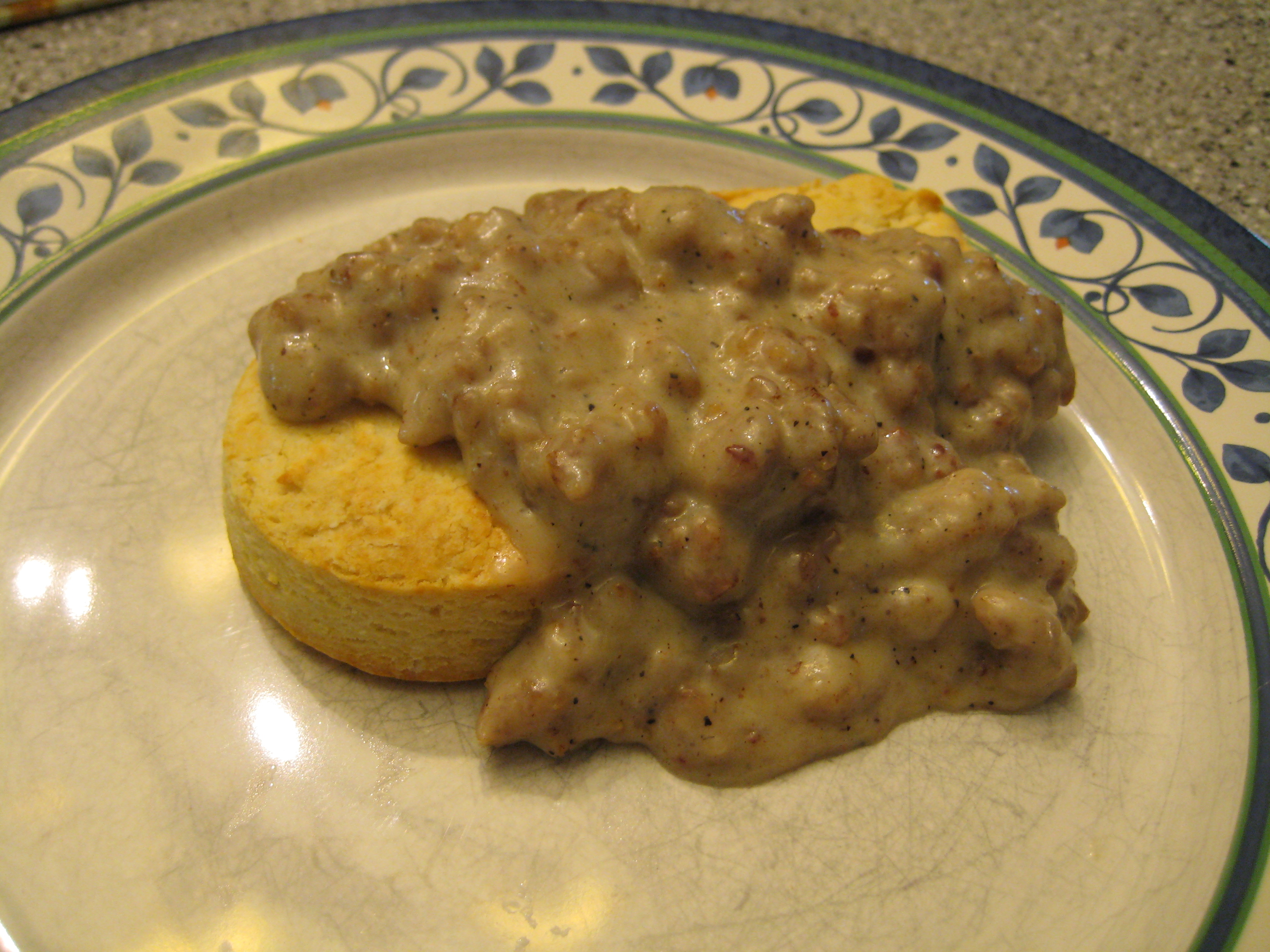 BISCUITS AND GRAVY